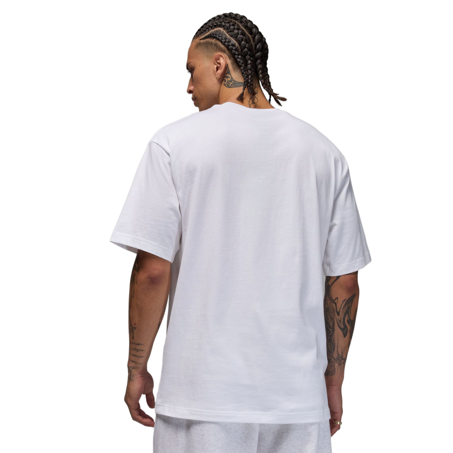 Jordan MJ NC Xray JM Short Sleeve Crew - Men's - Black/White