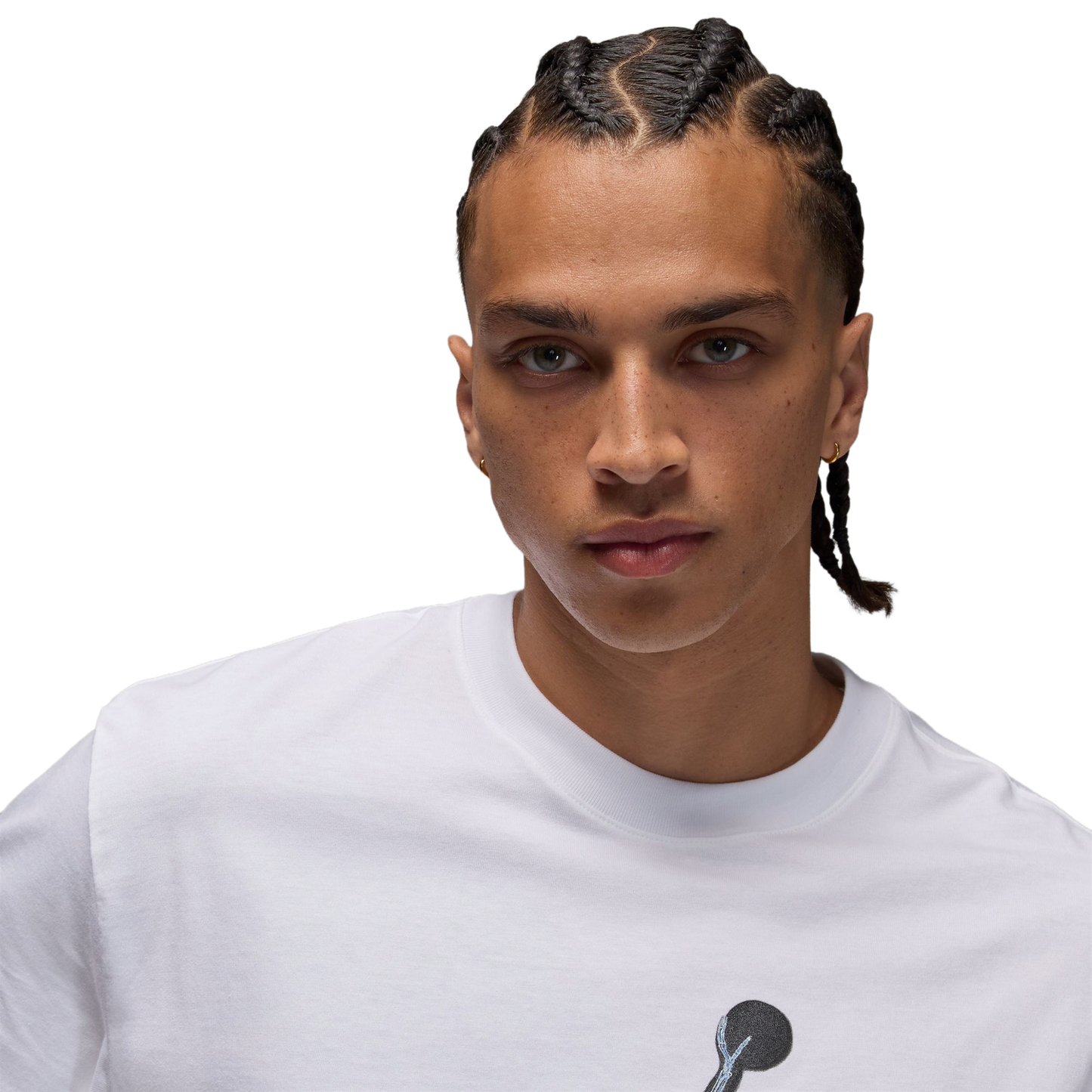 Jordan MJ NC Xray JM Short Sleeve Crew - Men's - Black/White