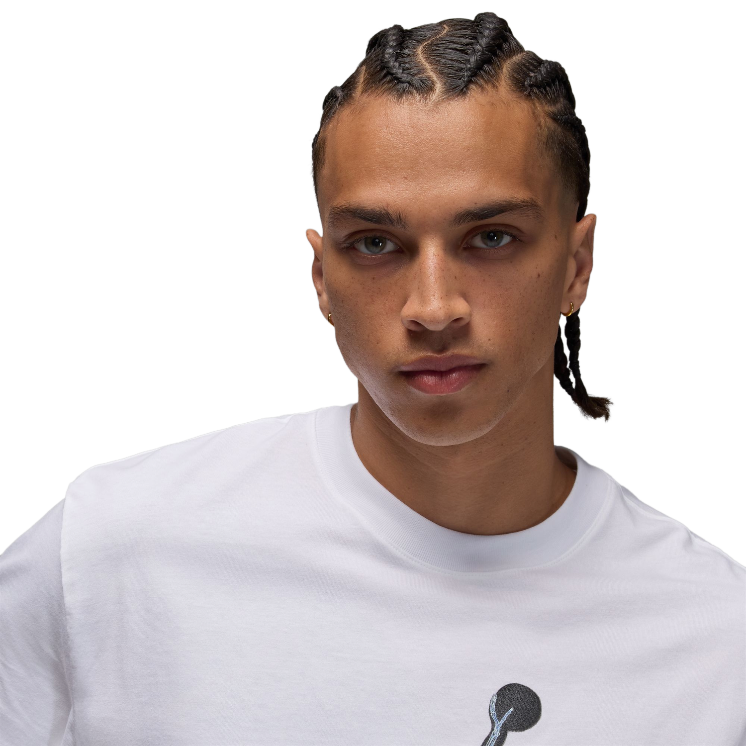 Jordan MJ NC Xray JM Short Sleeve Crew - Men's - Black/White
