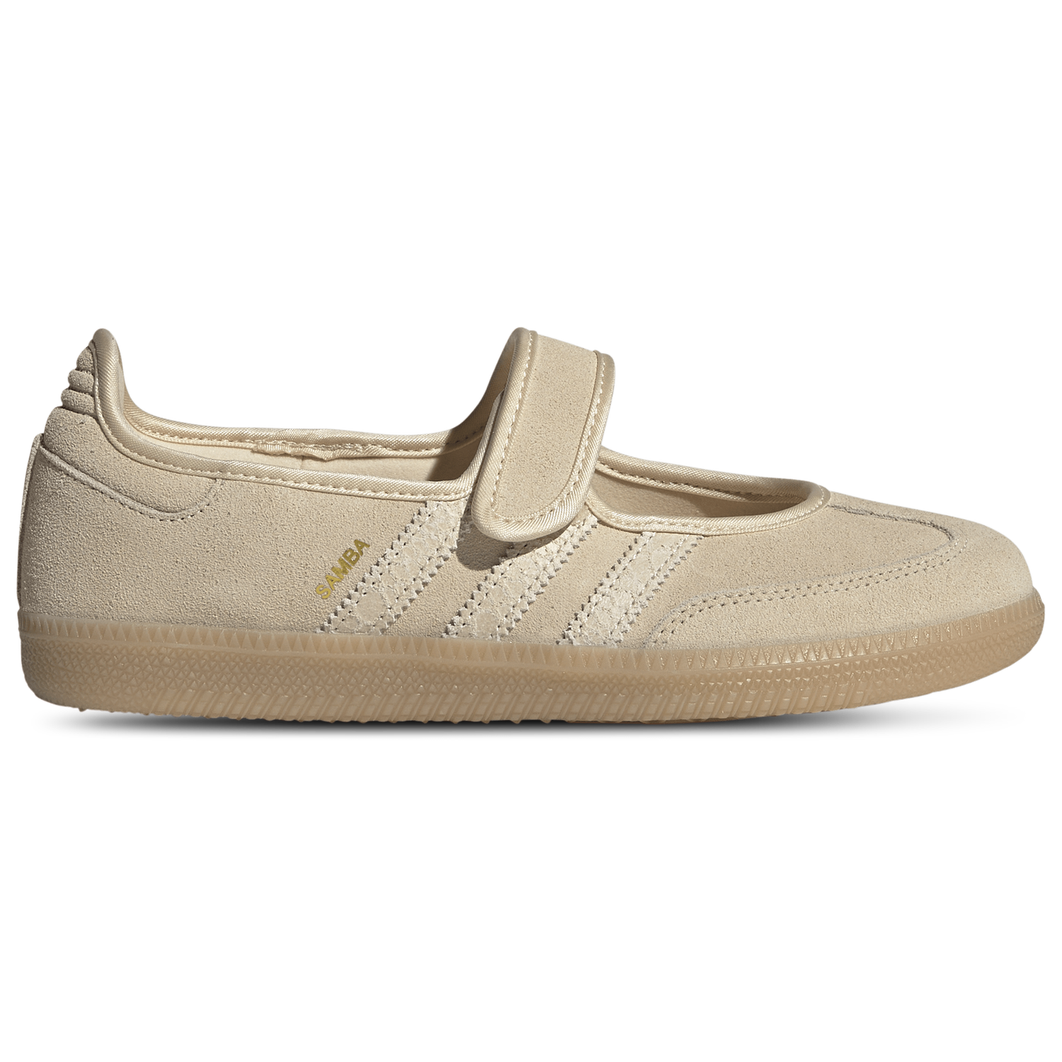 adidas Originals Samba Jane - Women's - Sand Strata/Sand Strata/Gold Met
