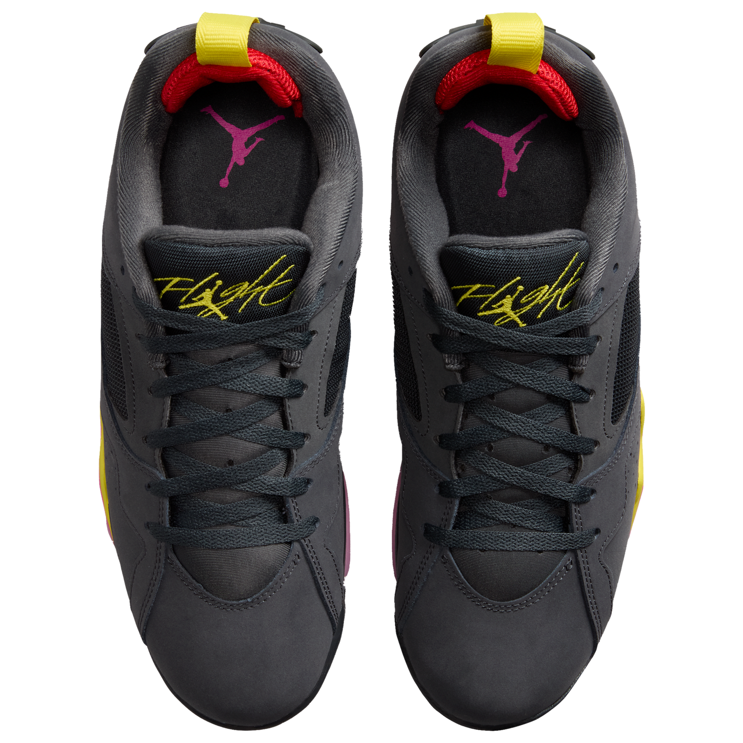Jordan MVP 92 - Men's - Anthracite/Fire Pink/Opti Yellow