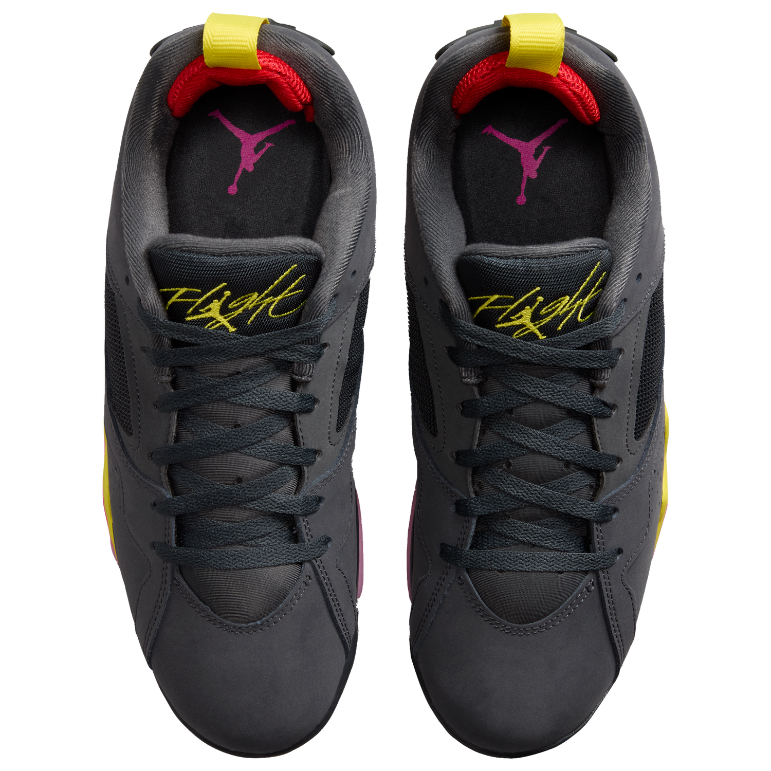 Jordan MVP 92 - Men's - Anthracite/Fire Pink/Opti Yellow