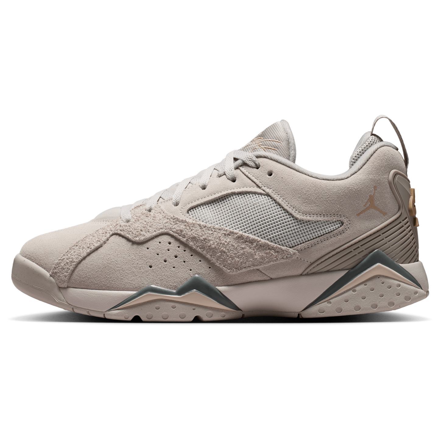 Jordan MVP 92 - Men's - Swan/Legend Medium Brown/Light Iron Ore