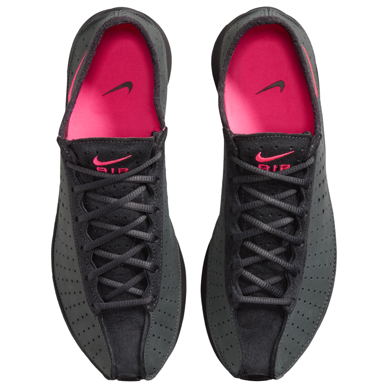 Nike Court Heritage MS - Women's - Anthracite/Anthracite/Hyper Pink