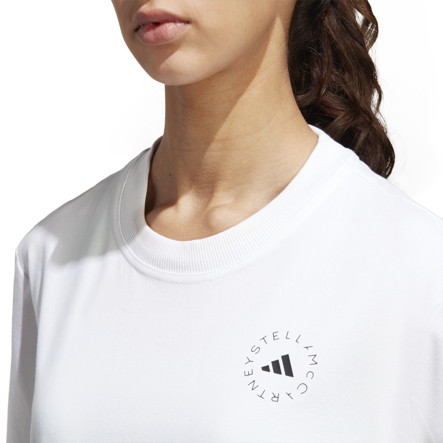 adidas Stella McCartney TrueCasuals Sportswear Tee  - Women's - White