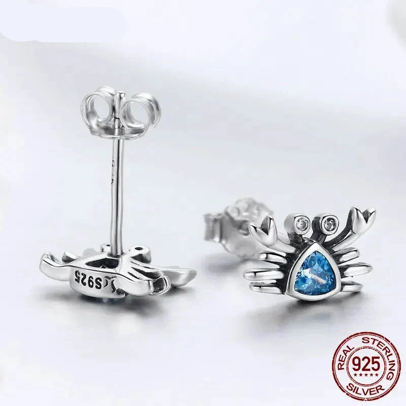 Ocean Jewel Crab Earrings - foto 3