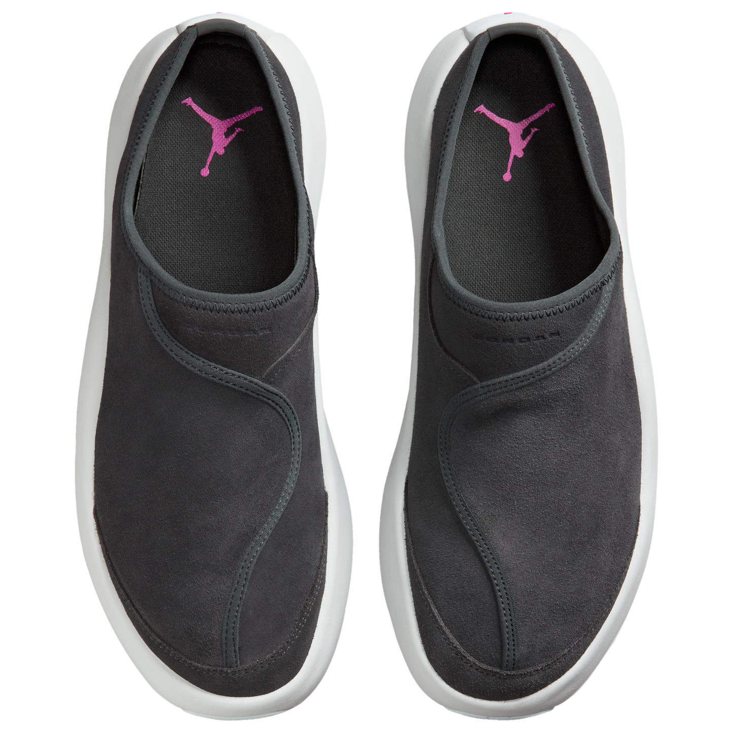 Jordan Future Mule - Men's - Anthracite/Fire Pink/Off White