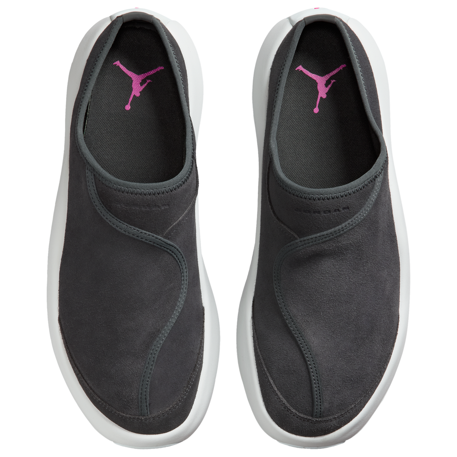 Jordan Future Mule - Men's - Anthracite/Fire Pink/Off White