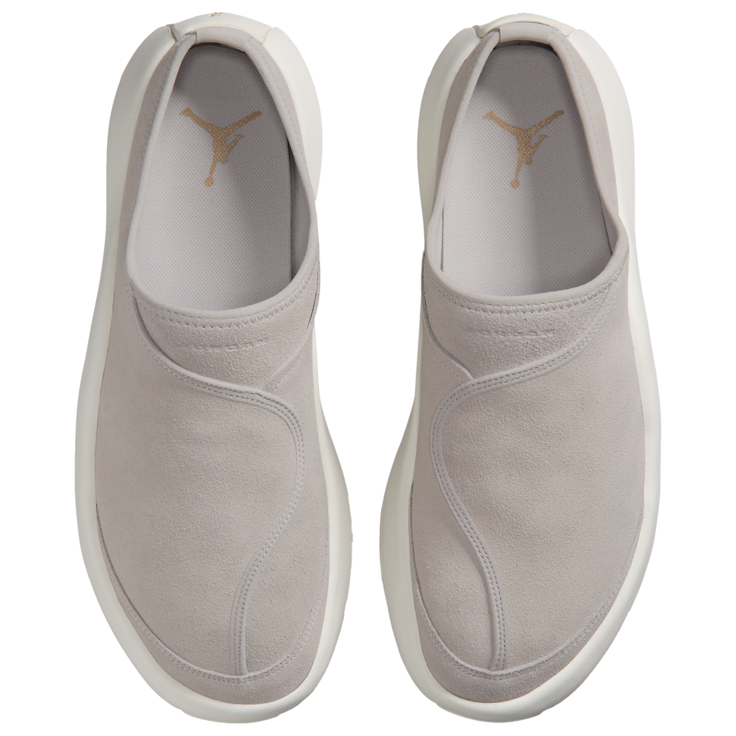 Jordan Future Mule - Men's - Light Iron Ore/Legend Medium Brown/Swan