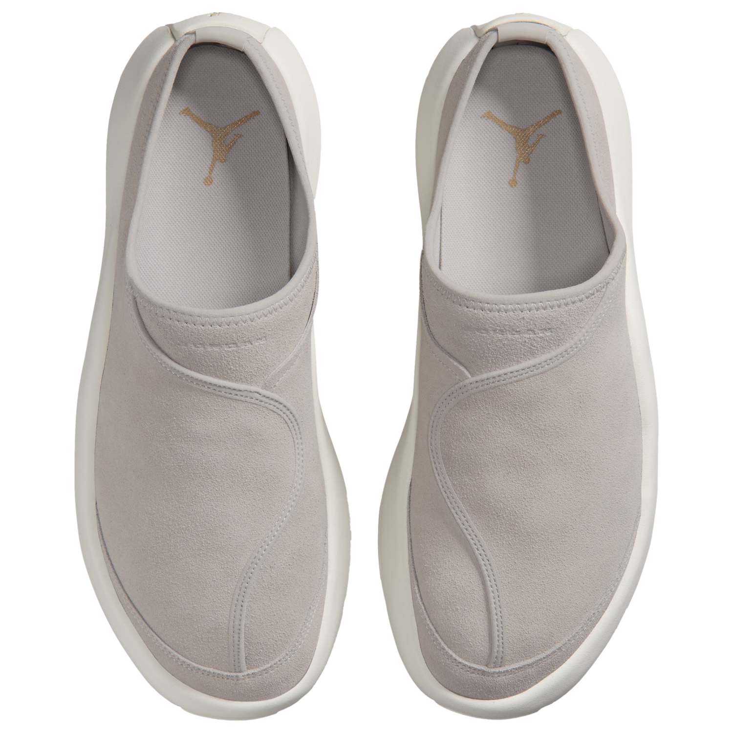 Jordan Future Mule - Men's - Light Iron Ore/Legend Medium Brown/Swan