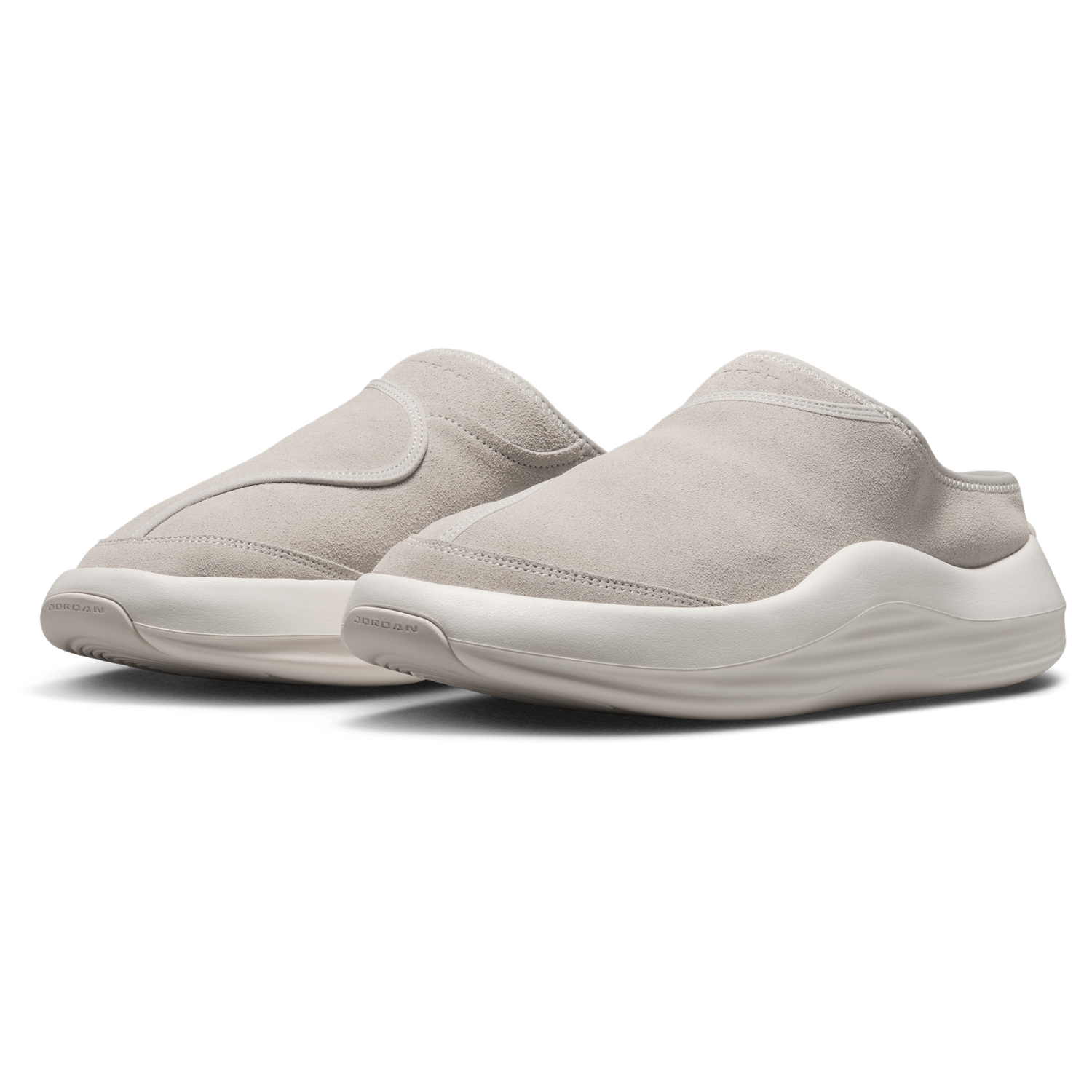 Jordan Future Mule - Men's - Light Iron Ore/Legend Medium Brown/Swan