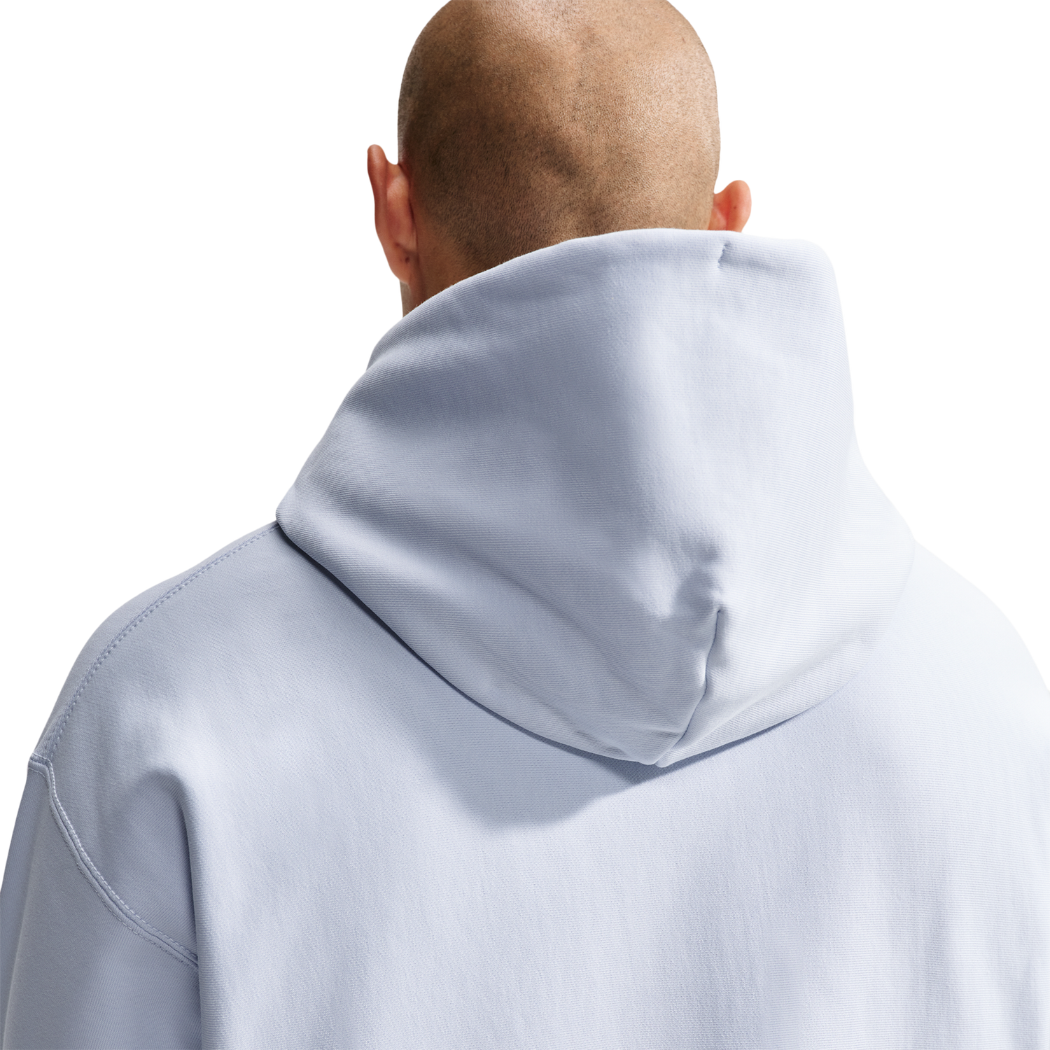 Nike Solo Swoosh BB PO Hoodie - Men's - Football Grey/White