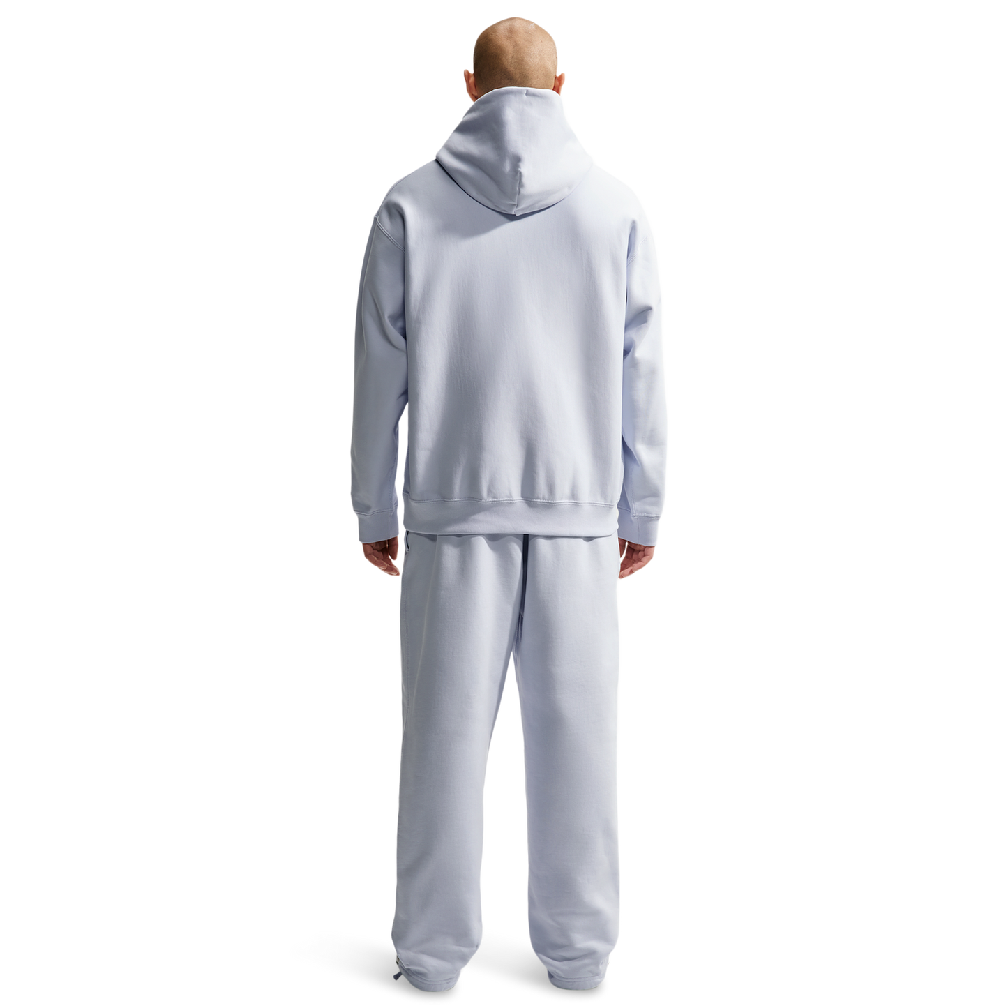 Nike Solo Swoosh BB PO Hoodie - Men's - Football Grey/White
