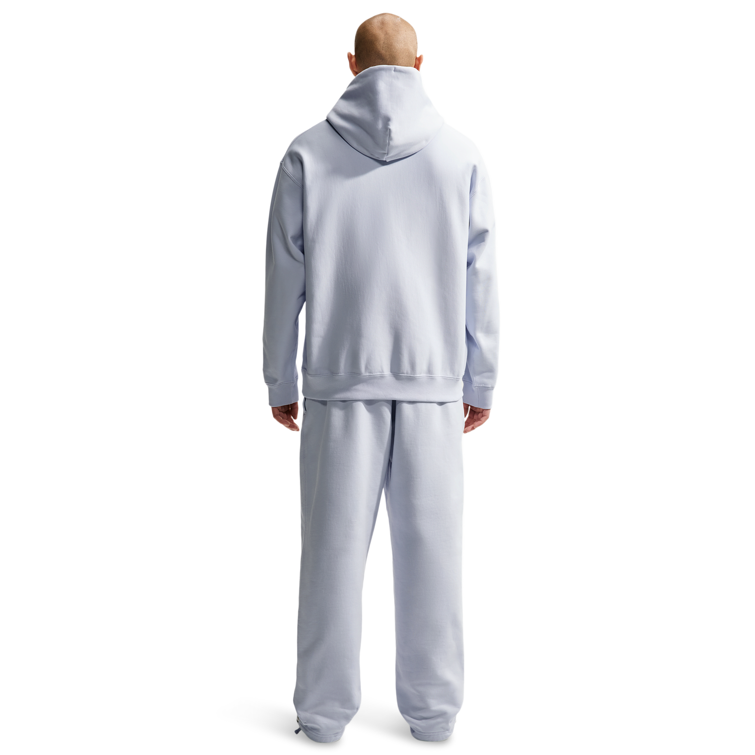 Nike Solo Swoosh BB PO Hoodie - Men's - Football Grey/White