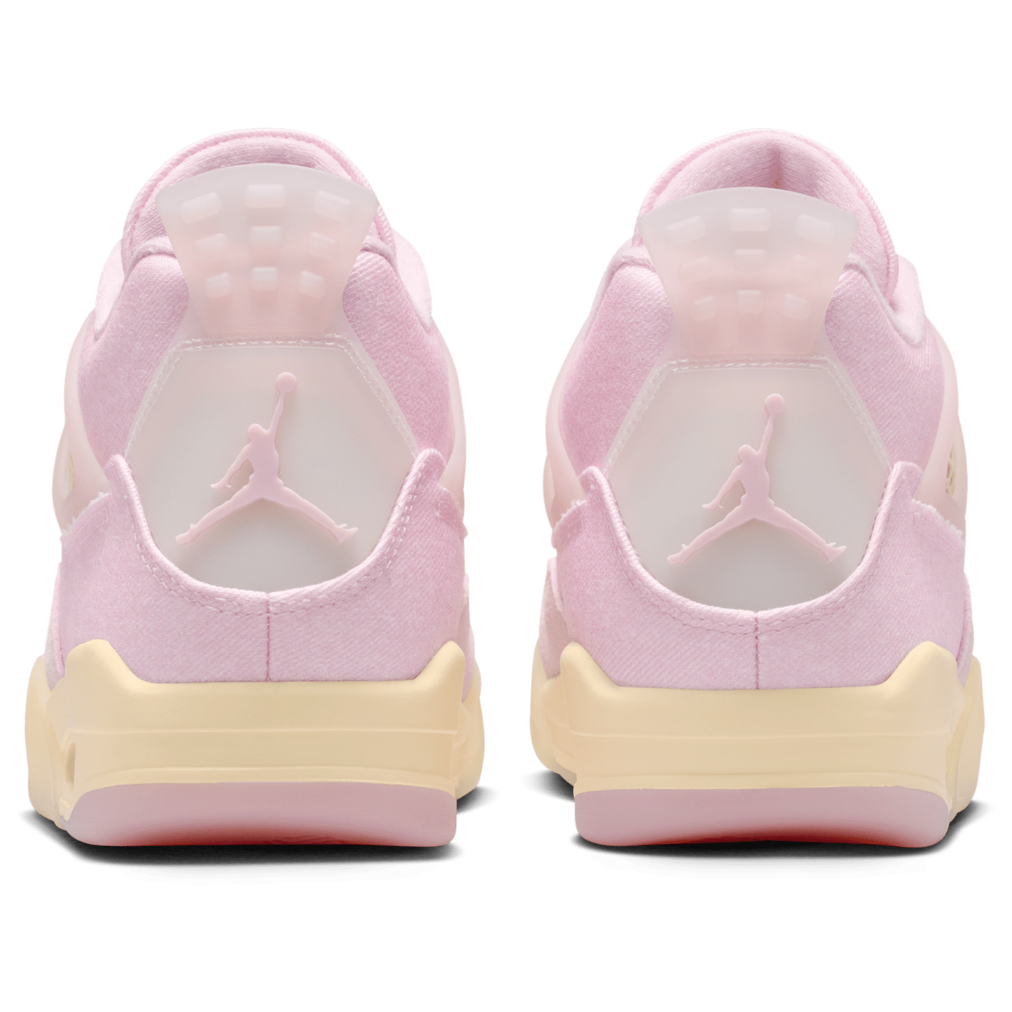 Jordan Retro 4 - Women's - Peal Pink/Iced Carmine