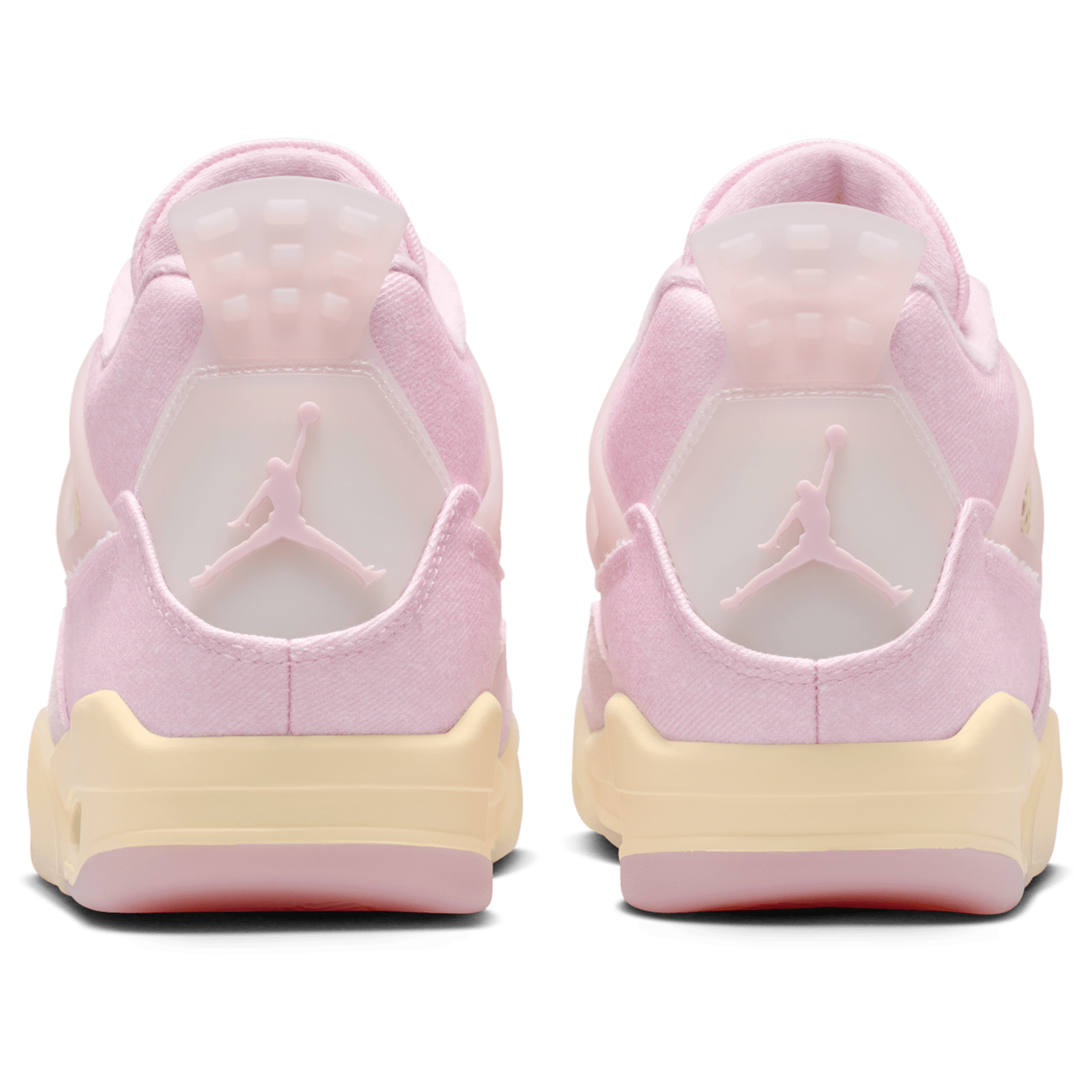 Jordan Retro 4 - Women's - Peal Pink/Iced Carmine