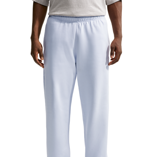 Nike Solo Swoosh BB Open Hem Pant - Men's - Football Grey/Football Grey/White