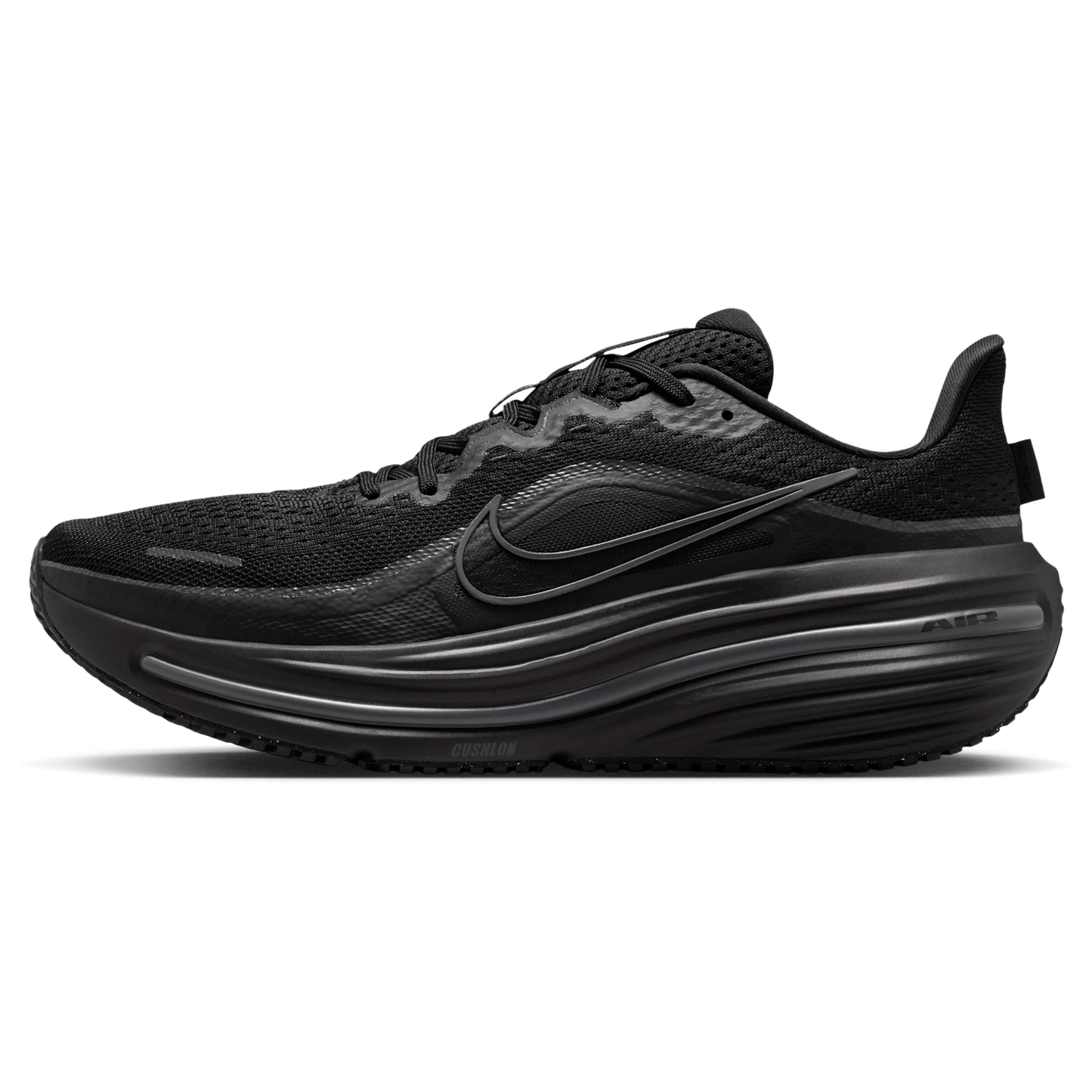 Nike Air Winflo 12 - Men's - Black/Black/Dark Smoke Grey