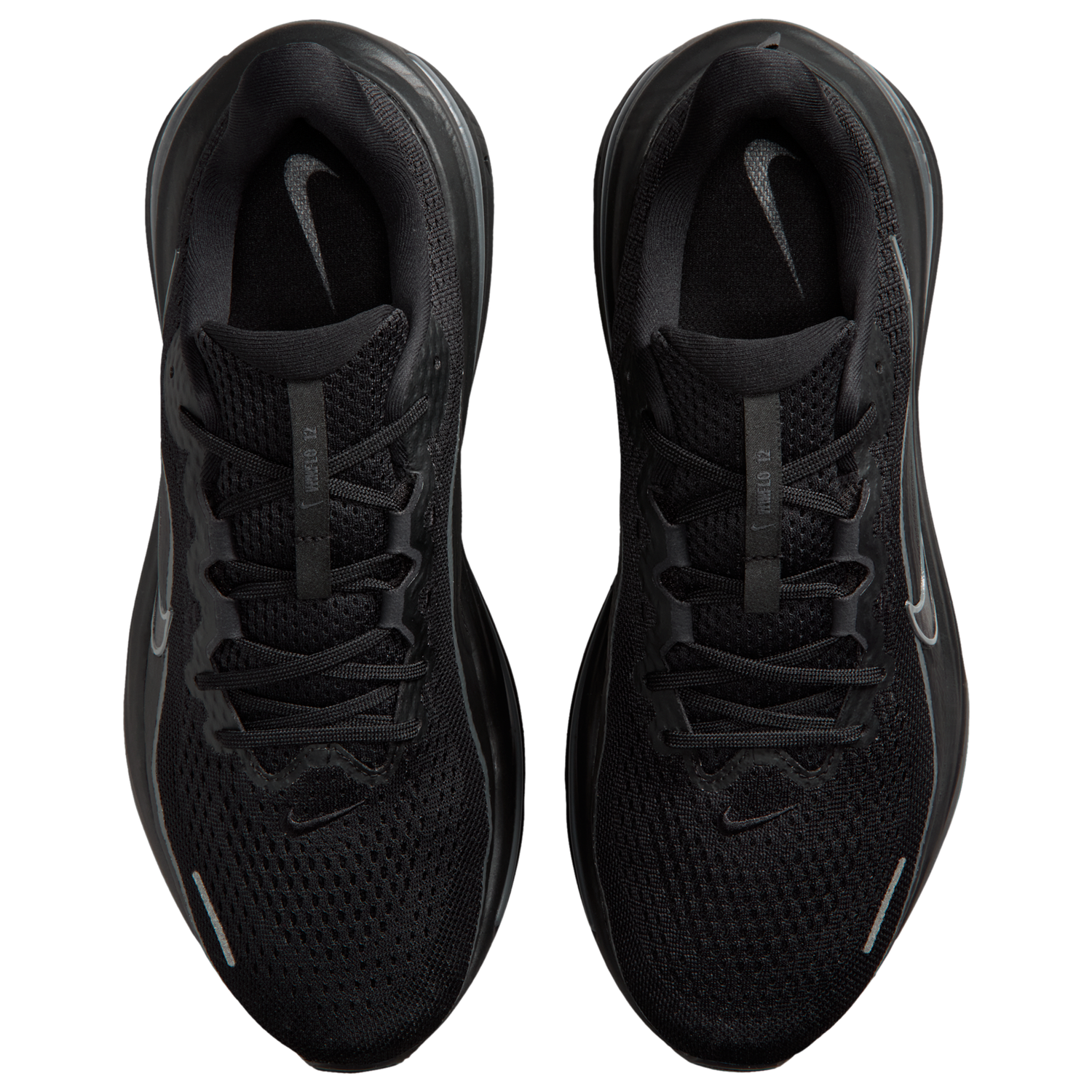 Nike Air Winflo 12 - Men's - Black/Black/Dark Smoke Grey