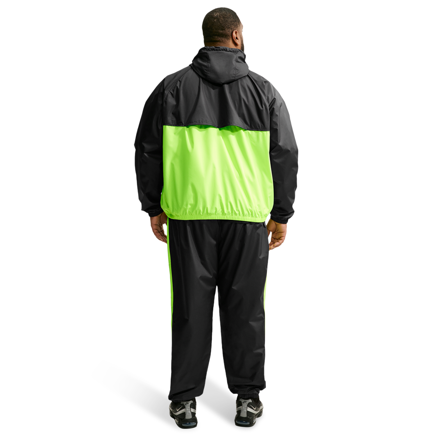 Nike NSW Windrunner Jacket - Men's - Volt/Black/Volt
