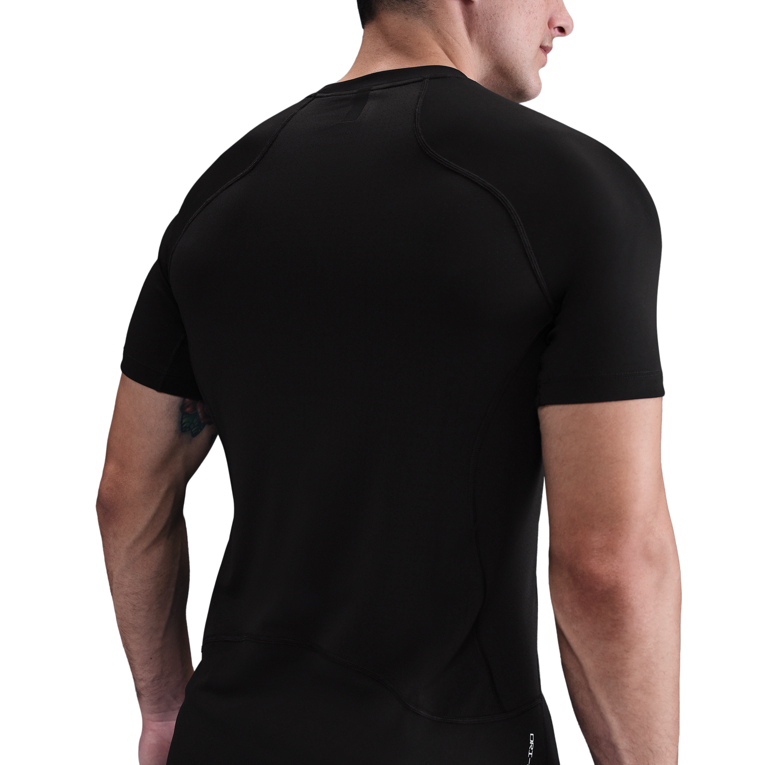Nike Pro Training Dri-FIT SS Top - Men's - Black/White