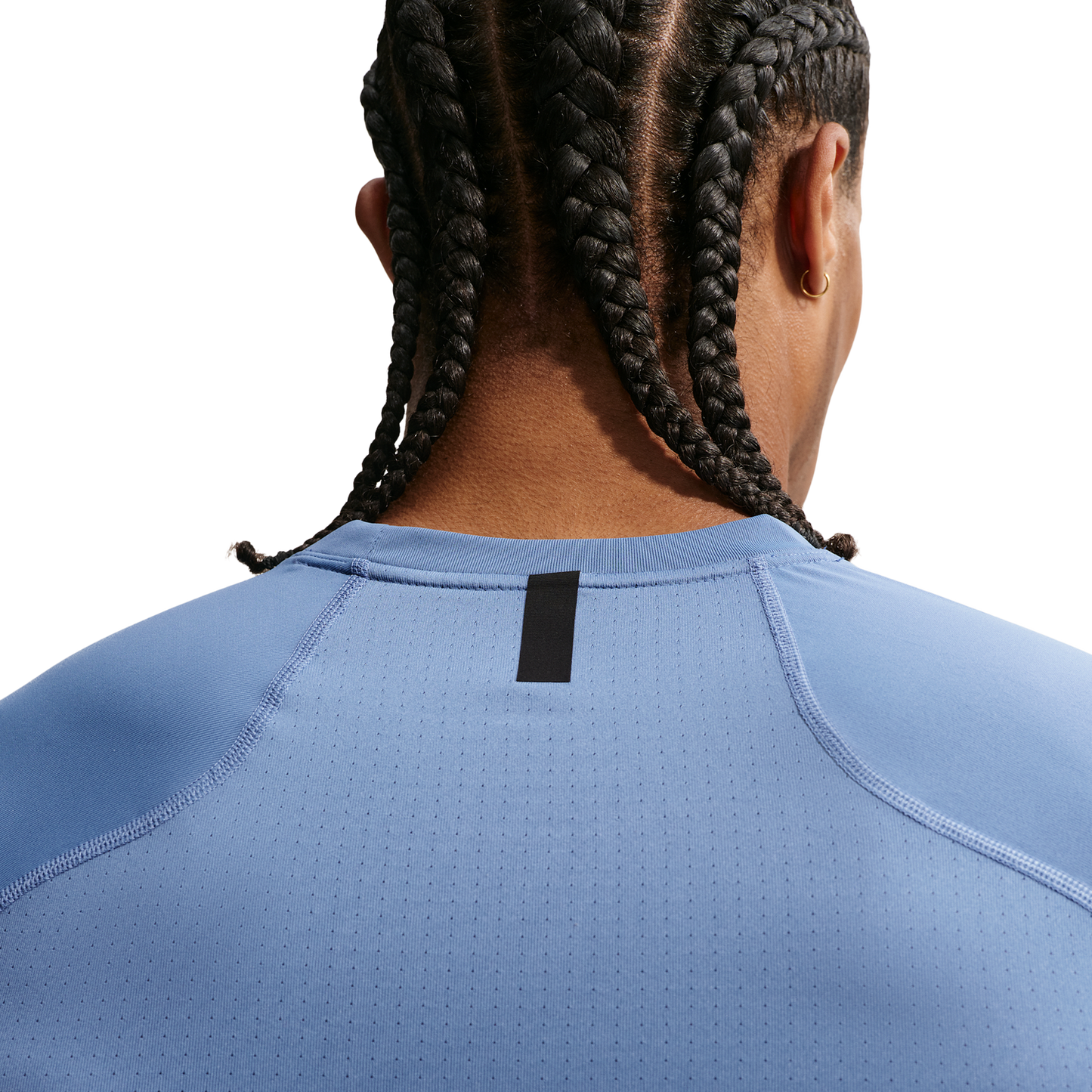Nike Pro Training Dri-FIT SS Top - Men's - Indigo Storm/Black
