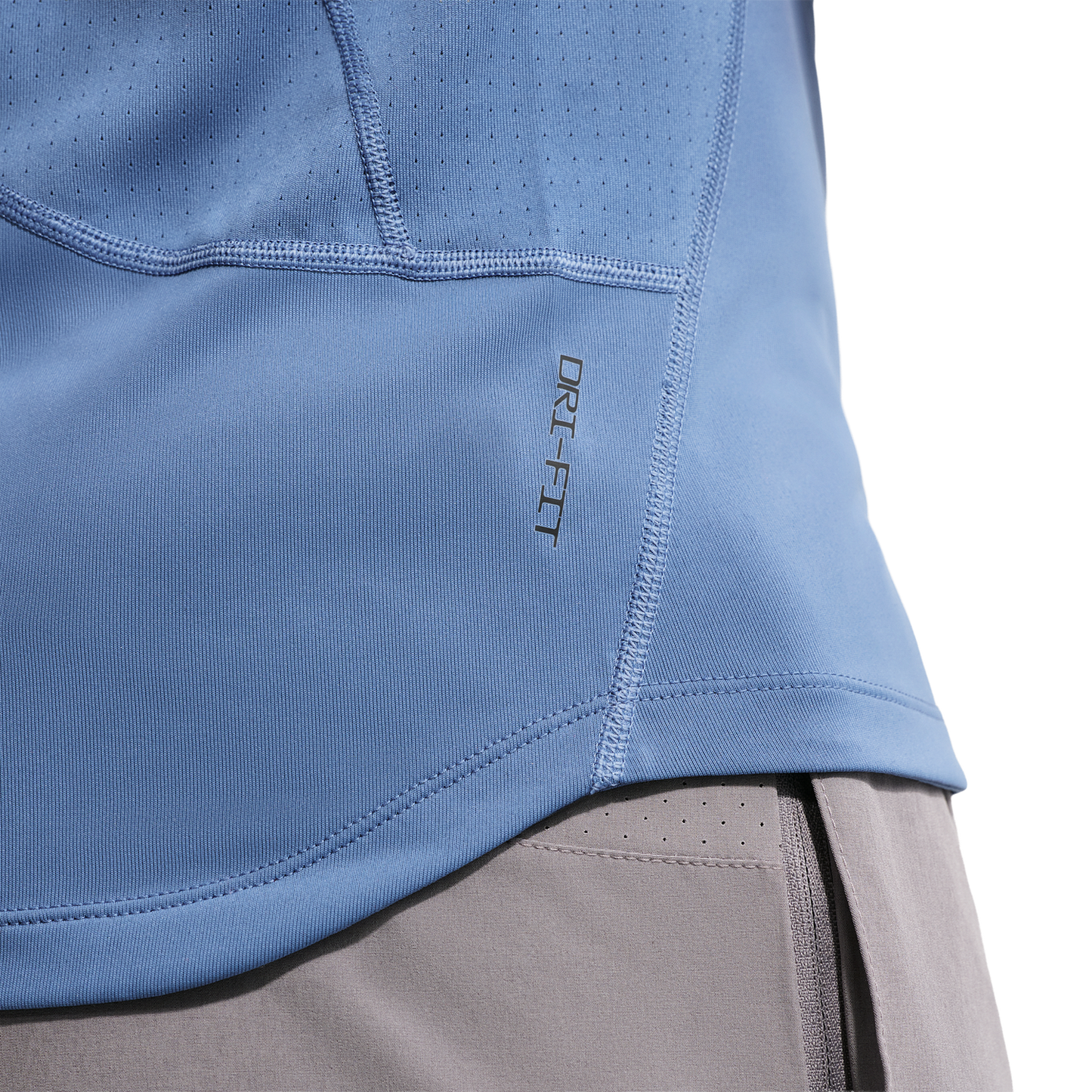 Nike Pro Training Dri-FIT SS Top - Men's - Indigo Storm/Black