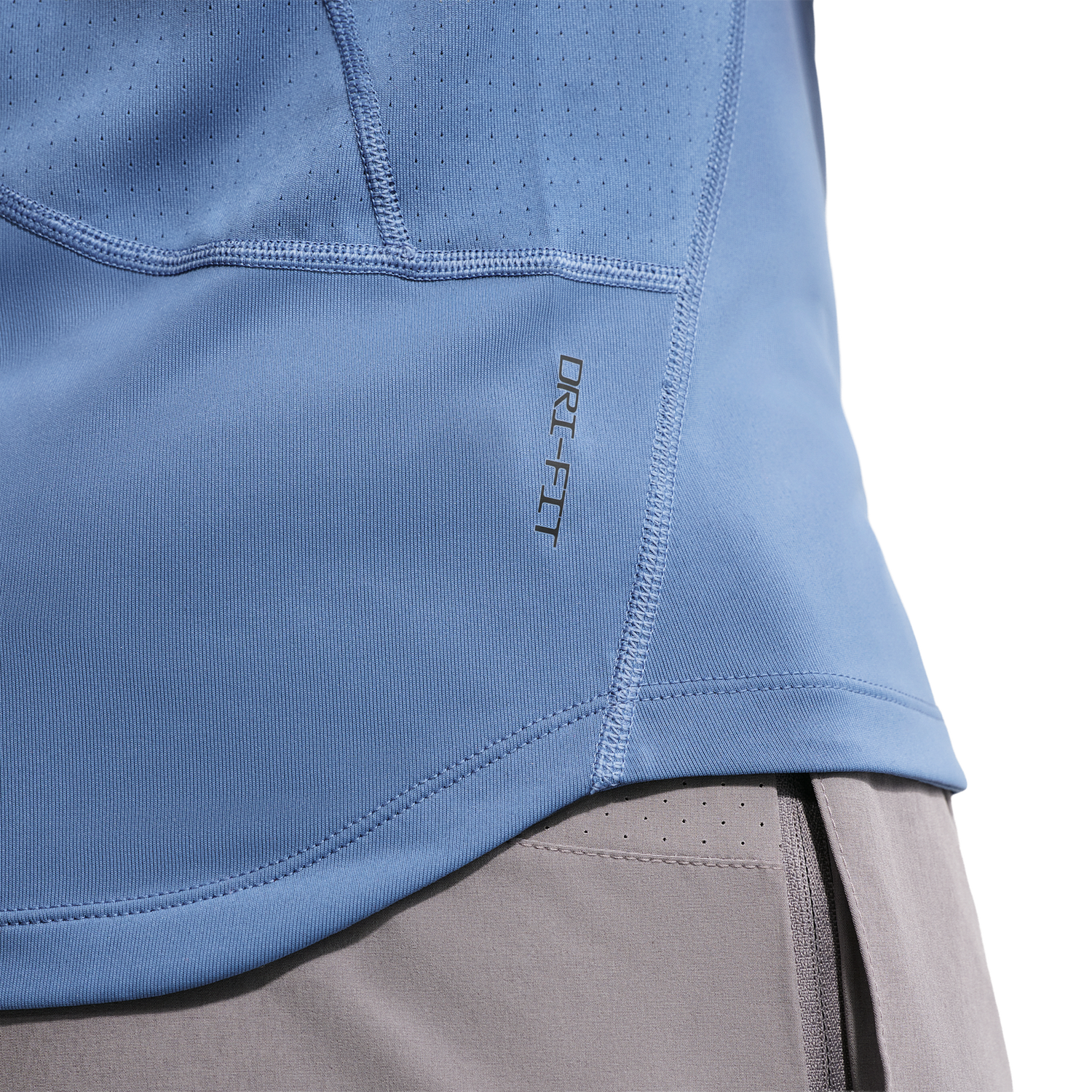 Nike Pro Training Dri-FIT SS Top - Men's - Indigo Storm/Black