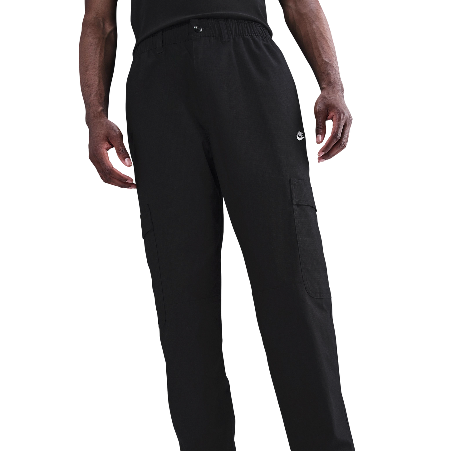 Nike Club Woven Cargo Pants Collection - Men's - White/Black (HV433011)