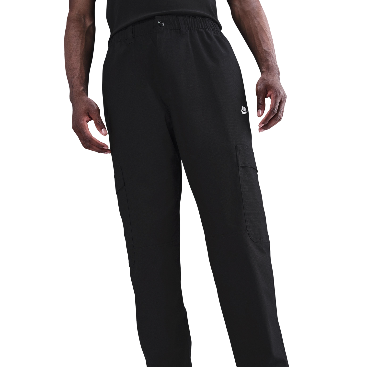 Nike Club Woven Cargo Pants Collection - Men's - White/Black (HV433011)