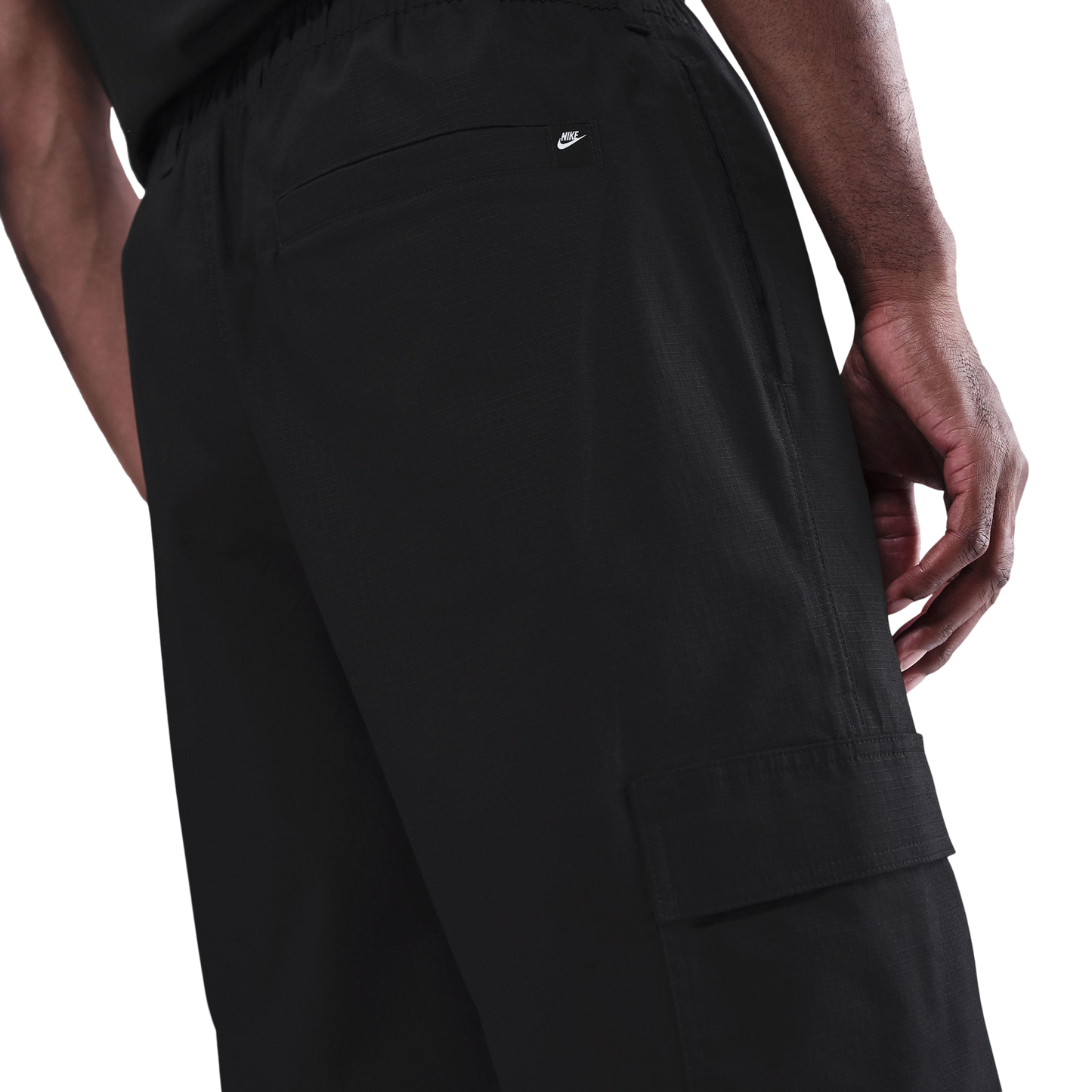 Nike Club Woven Cargo Pants Collection - Men's - White/Black (HV433011)