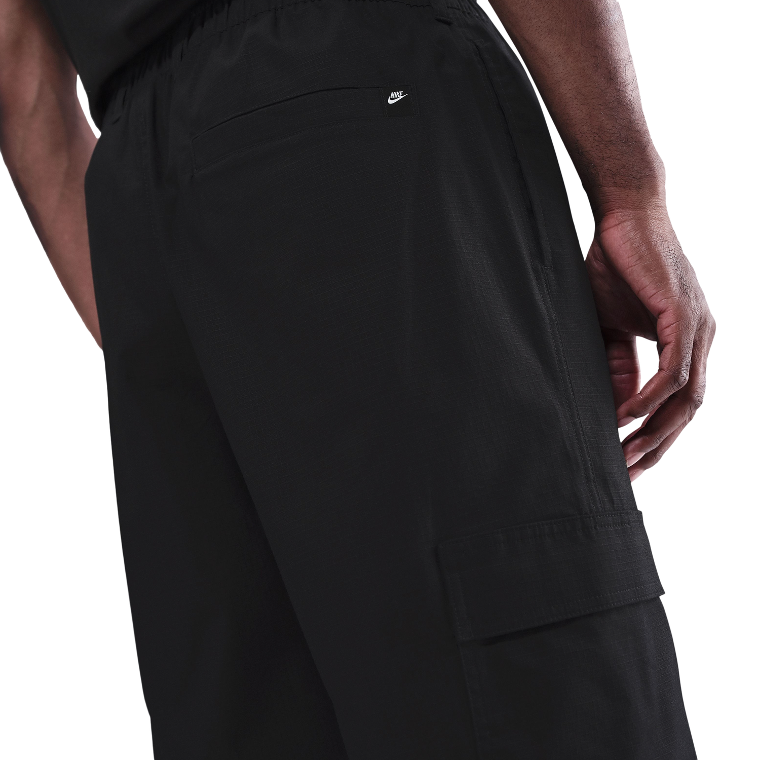 Nike Club Woven Cargo Pants Collection - Men's - White/Black (HV433011)