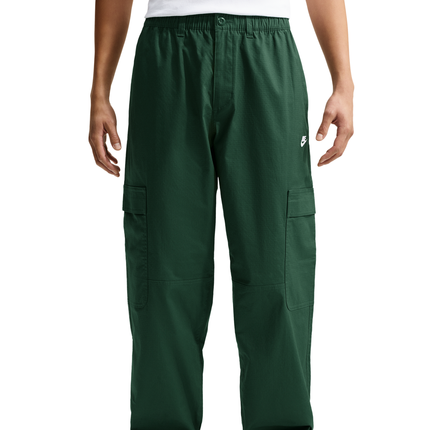 Nike Club Woven Cargo Pants Collection - Men's - White/Fir