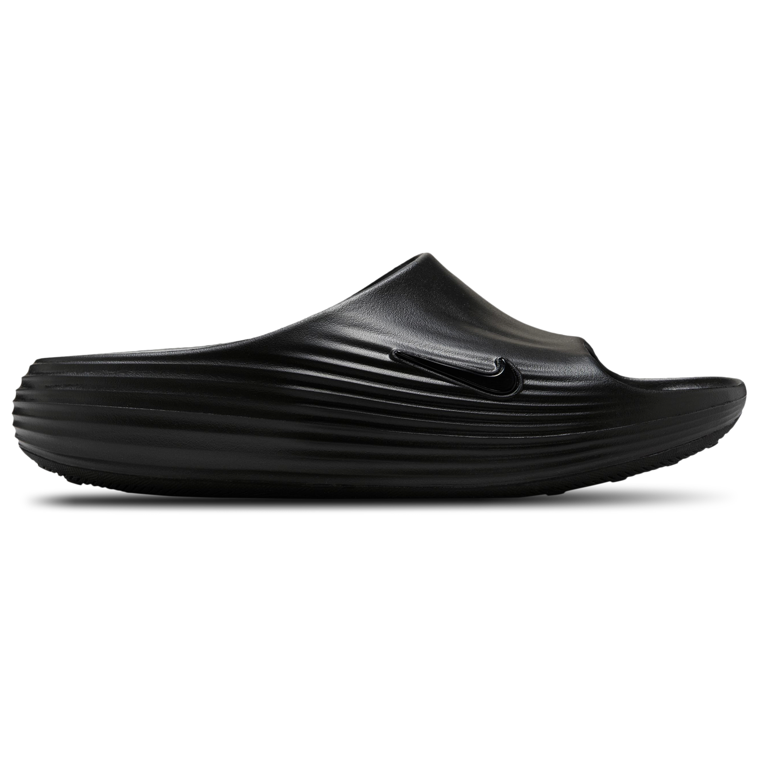 Nike Reactx Rejuven8 Slides - Men's - Black/Black