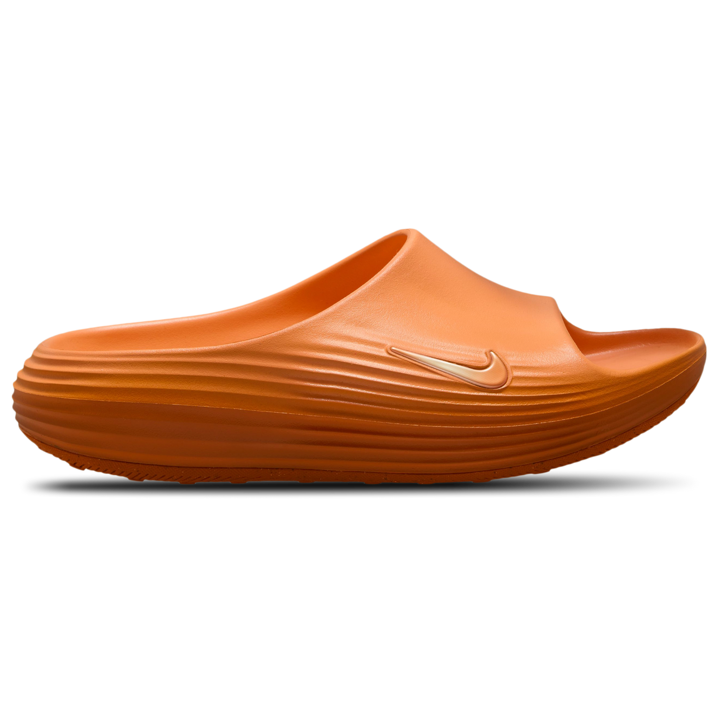 Nike Reactx Rejuven8 Slides - Men's - Orange/Orange