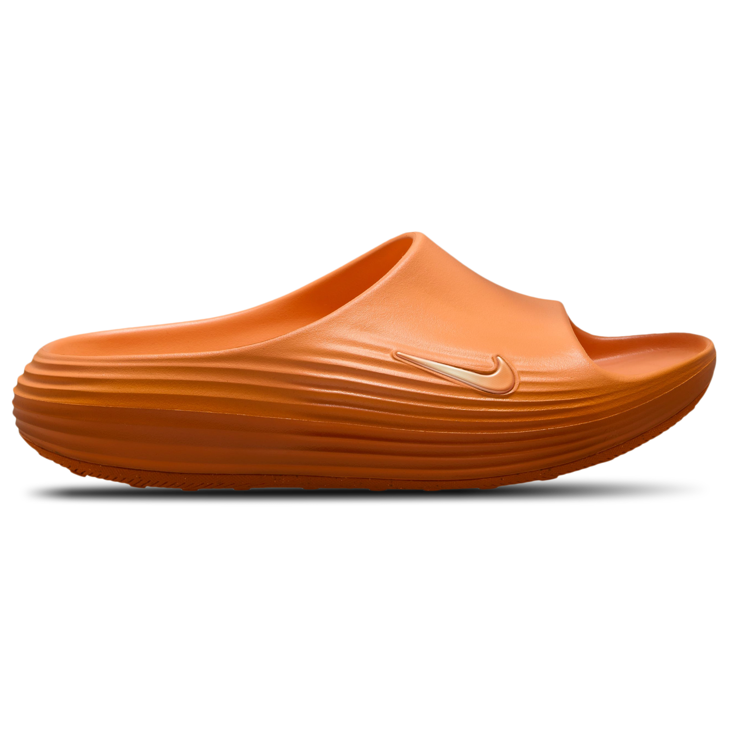 Nike Reactx Rejuven8 Slides - Men's - Orange/Orange