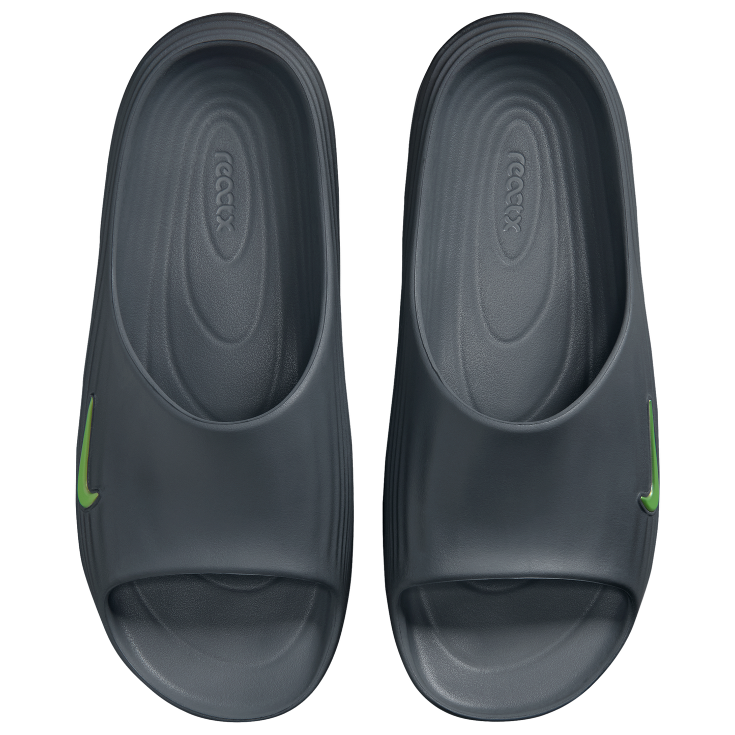 Nike Reactx Rejuven8 Slides - Men's - Volt/Cool Grey/Black