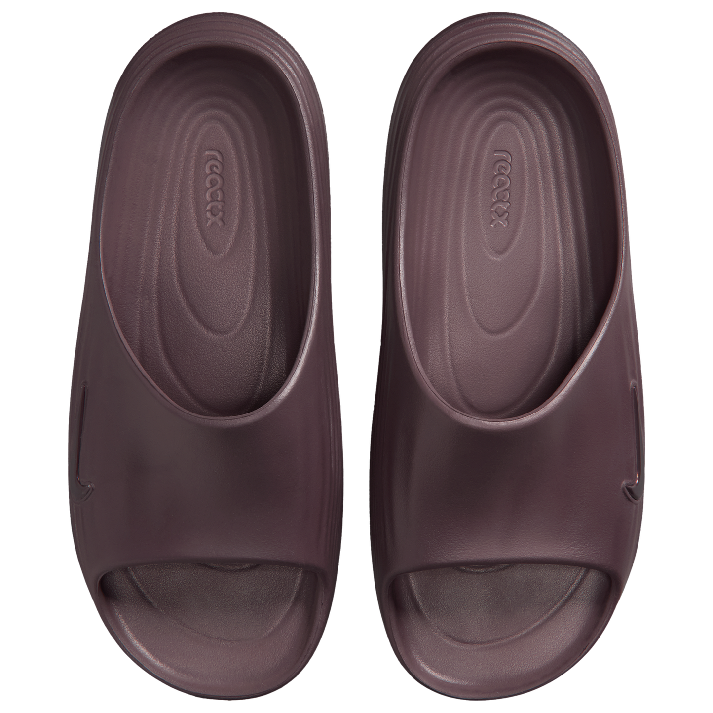 Nike ReactX Rejuven8 Slides - Women's - Tattoo/Burgundy Ash/Tattoo