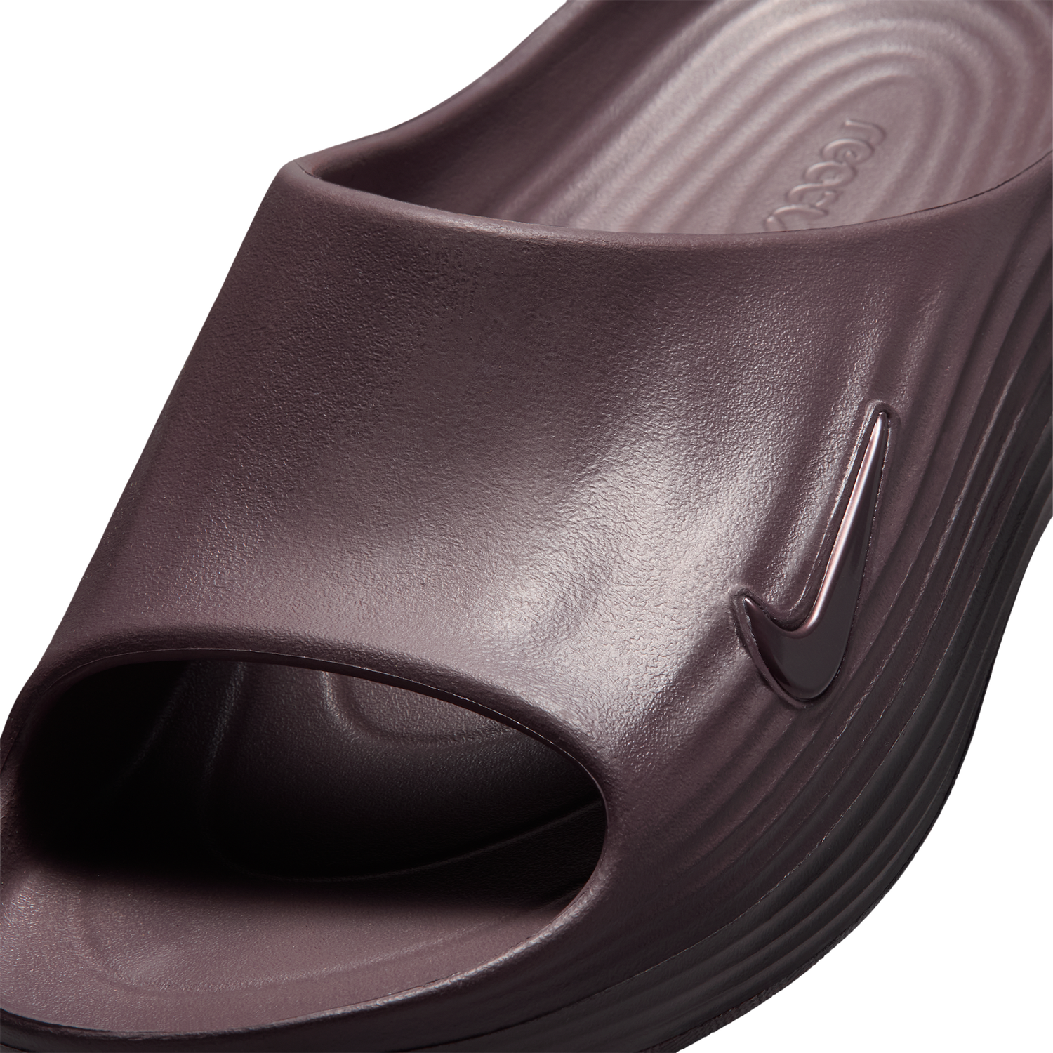 Nike ReactX Rejuven8 Slides - Women's - Tattoo/Burgundy Ash/Tattoo