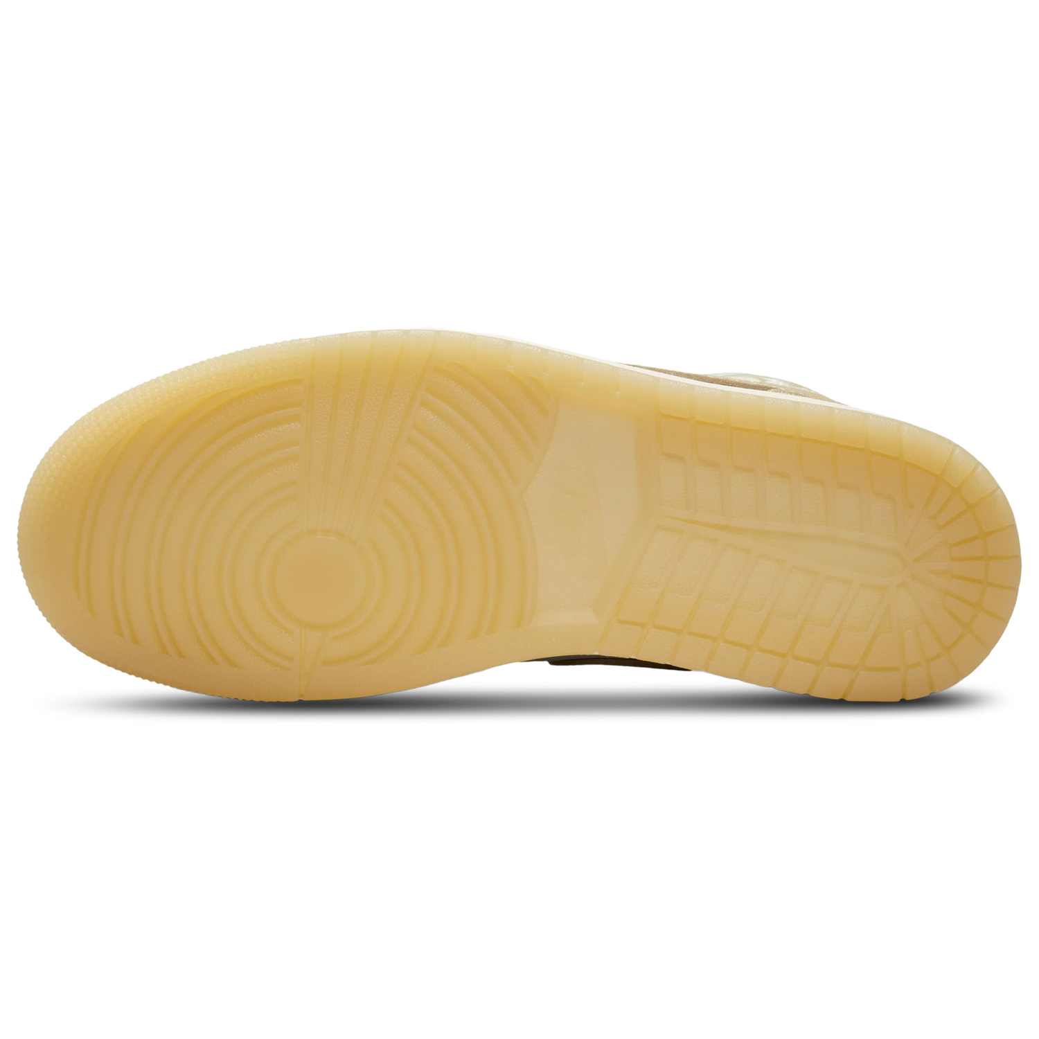 Jordan AJ 1 Mid - Women's - Team Gold/Sail/Pale Ivory
