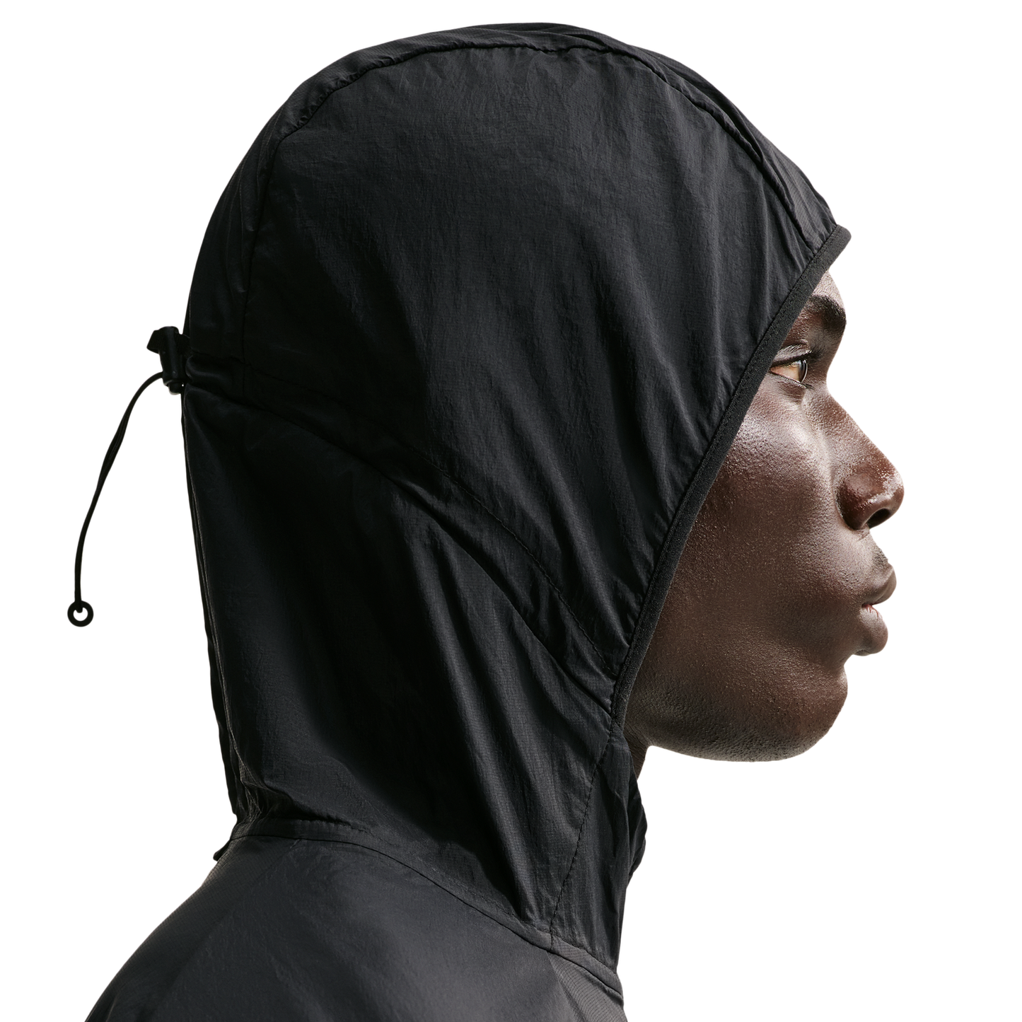 Nike UV RPL STRIDE JACKET - Men's - Black/Reflective Silver/Black