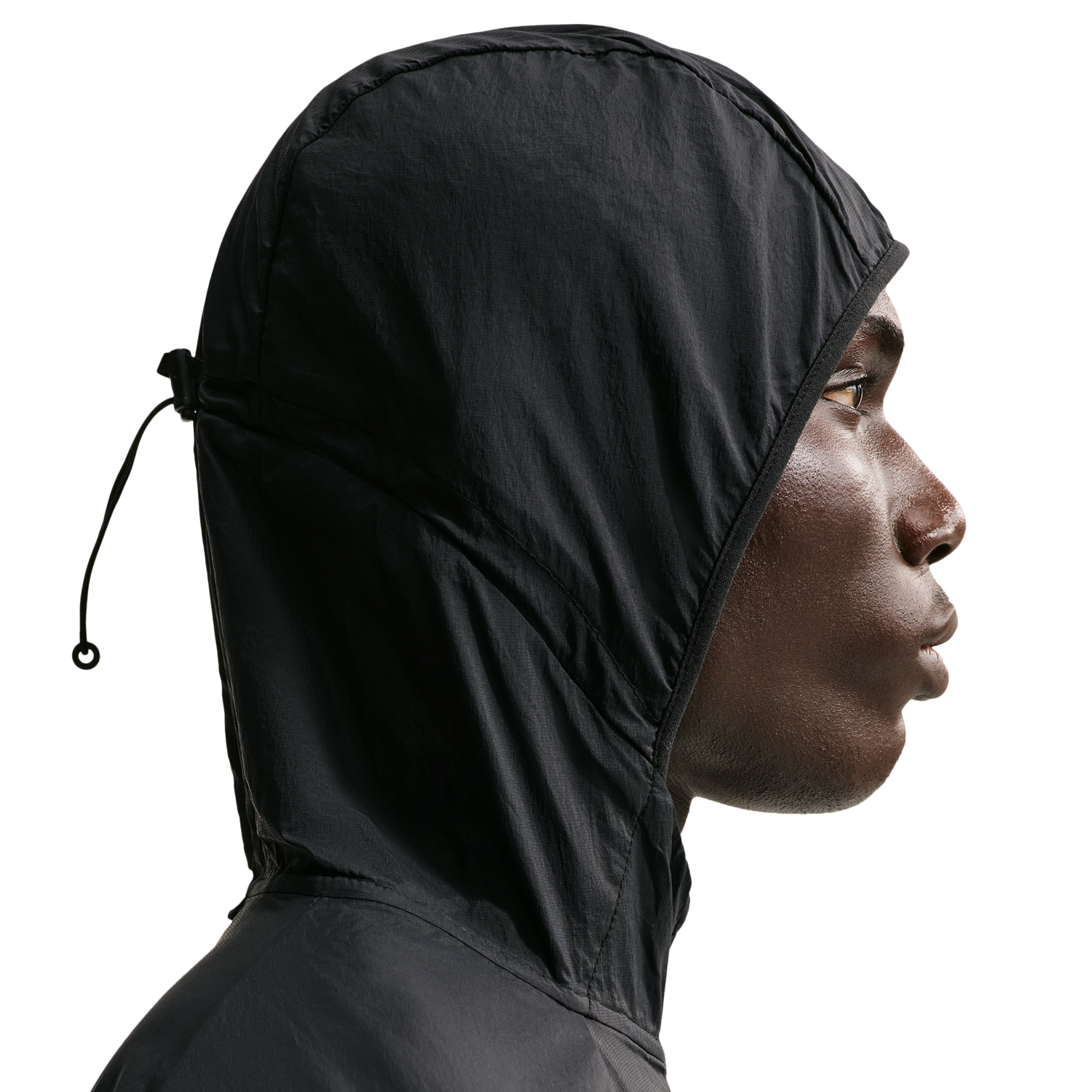 Nike UV RPL STRIDE JACKET - Men's - Black/Reflective Silver/Black