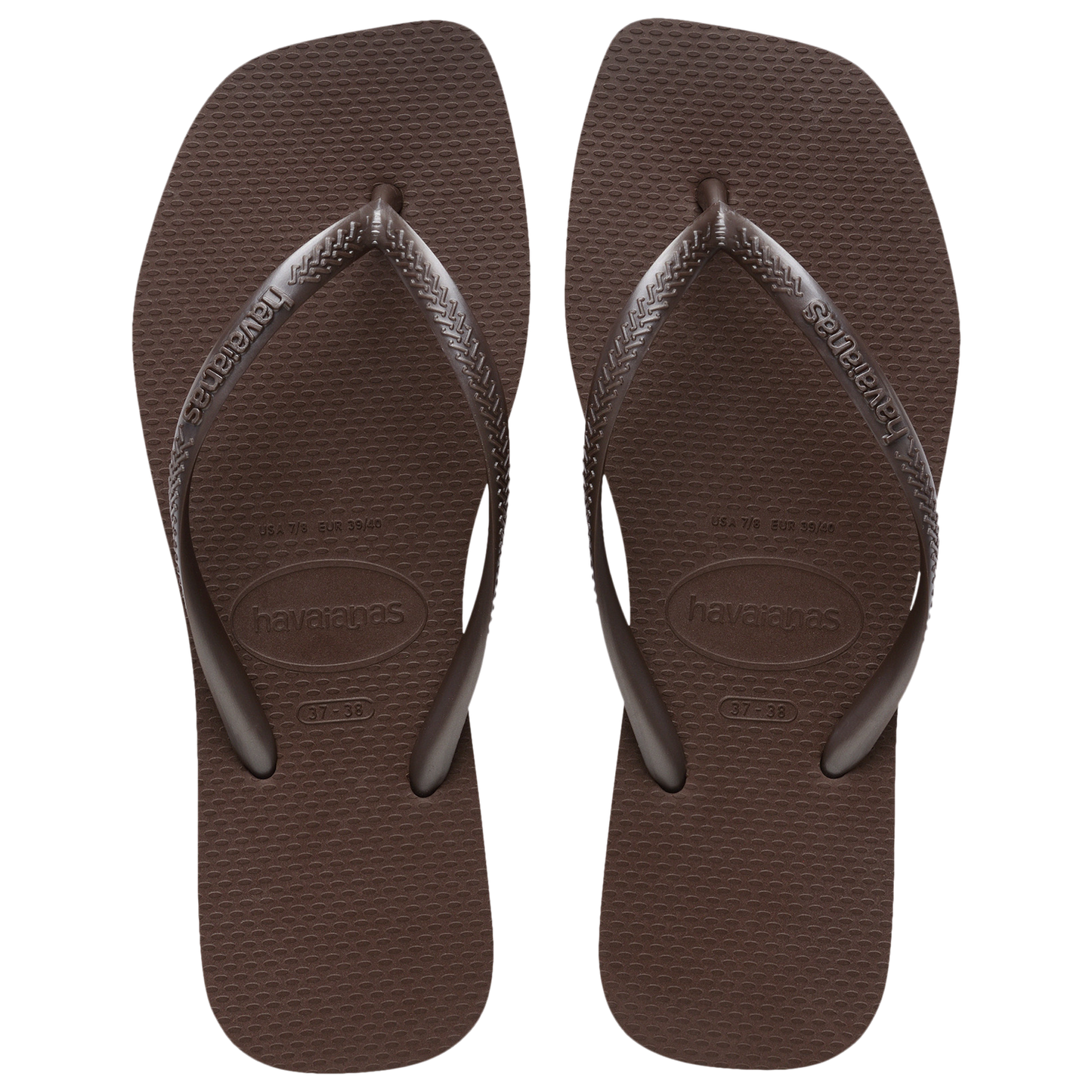 Havaianas Slim Square Sandals - Women's - Brown