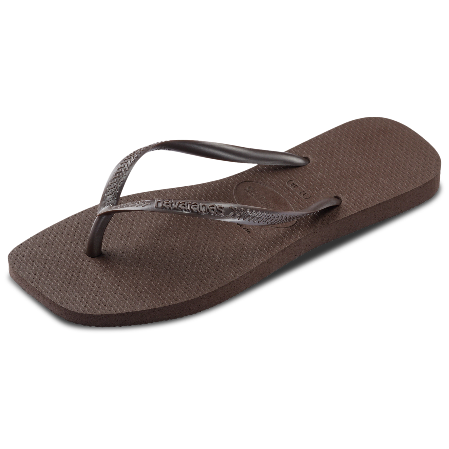 Havaianas Slim Square Sandals - Women's - Brown