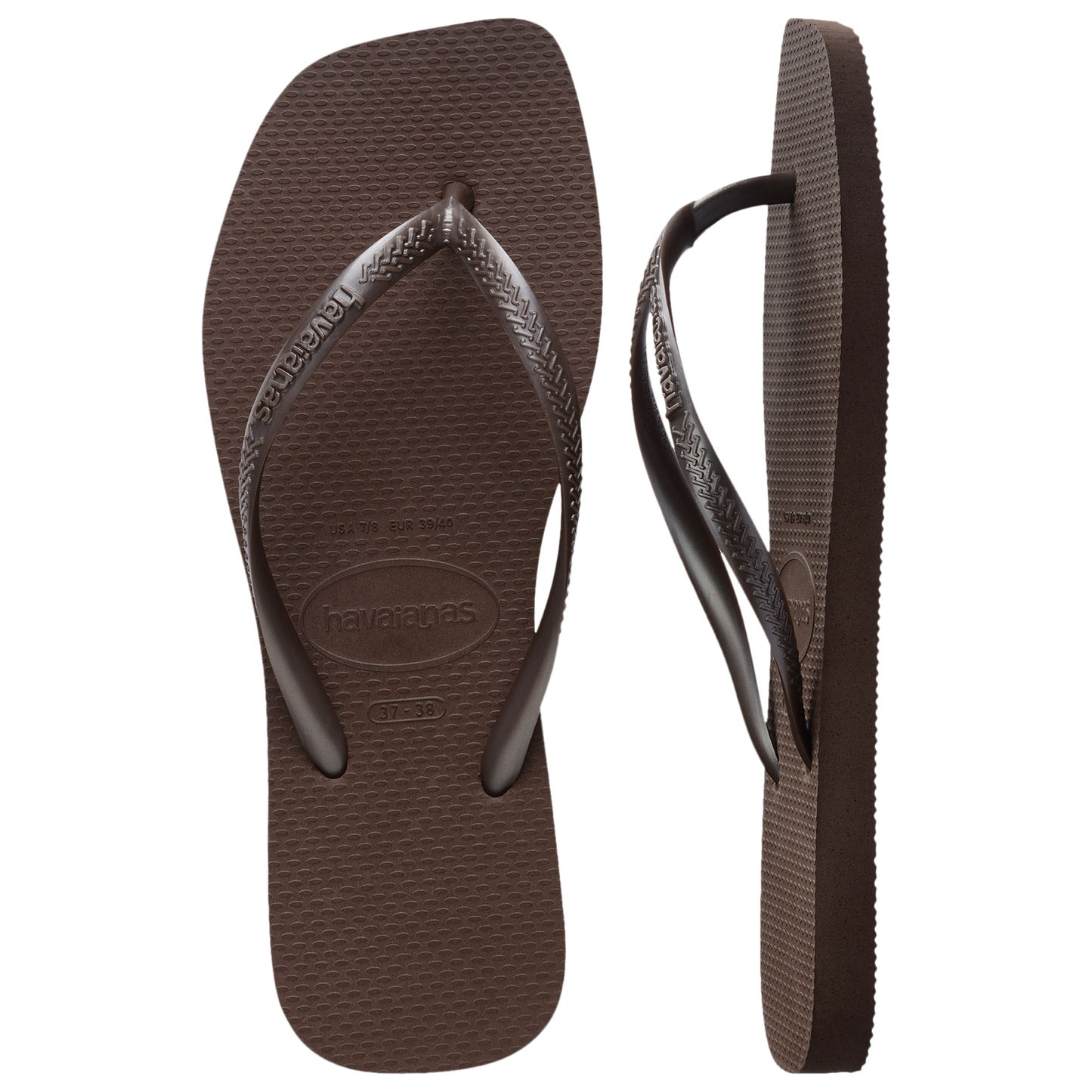 Havaianas Slim Square Sandals - Women's - Brown