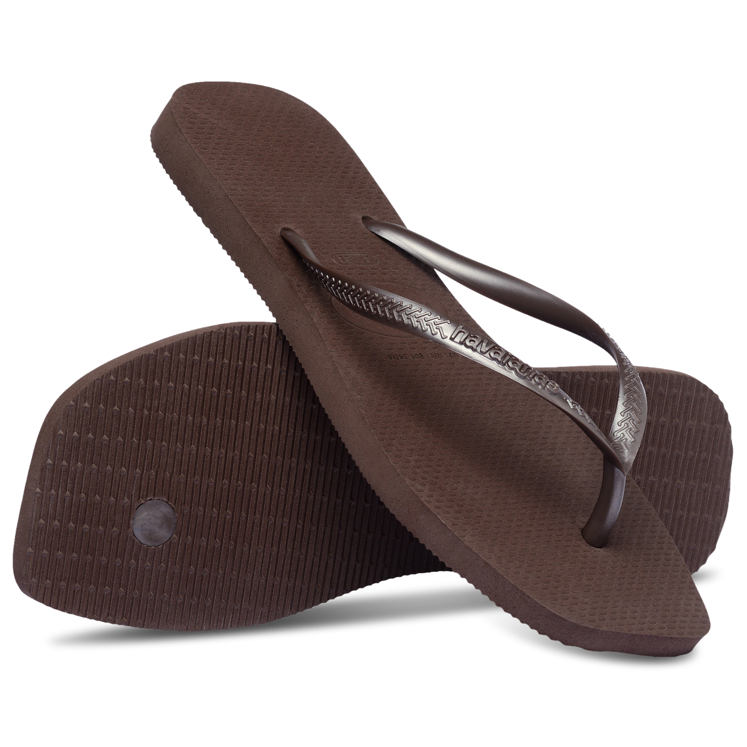 Havaianas Slim Square Sandals - Women's - Brown