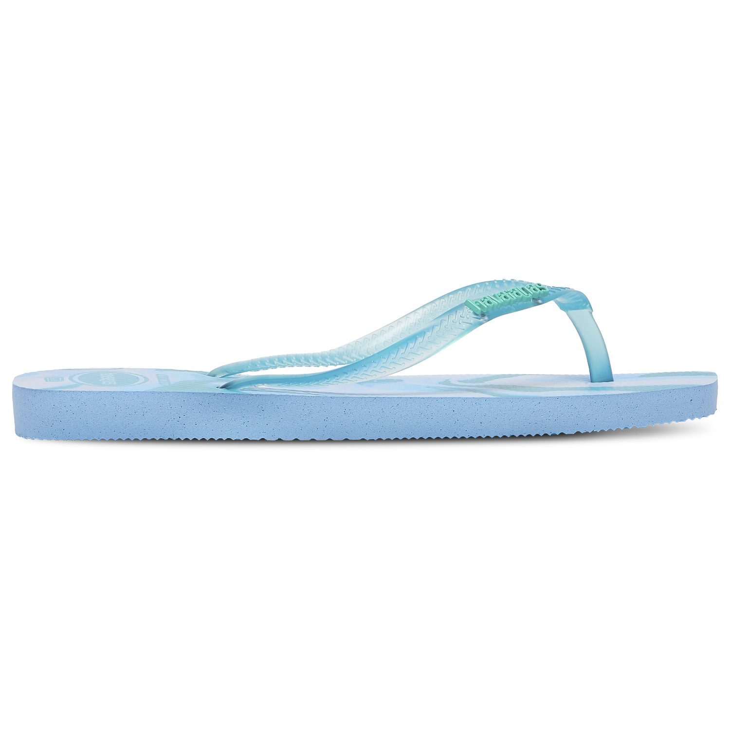 Havaianas Slim Square Jelly Blossom Sandals - Women's - Lavender/Blue