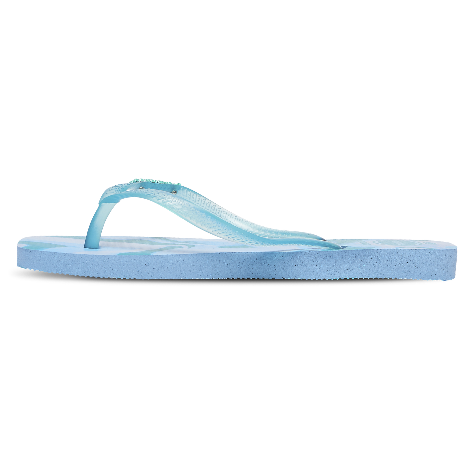 Havaianas Slim Square Jelly Blossom Sandals - Women's - Lavender/Blue