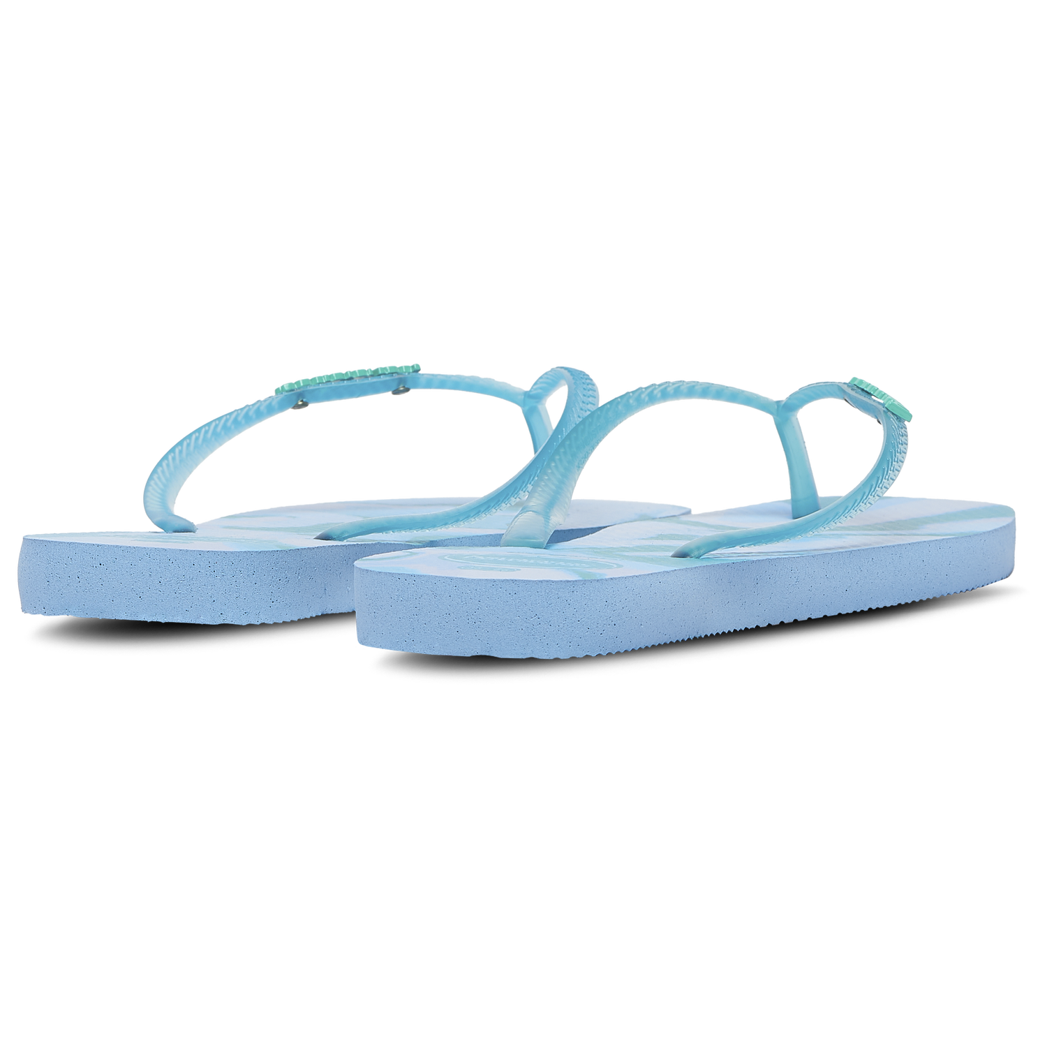 Havaianas Slim Square Jelly Blossom Sandals - Women's - Lavender/Blue