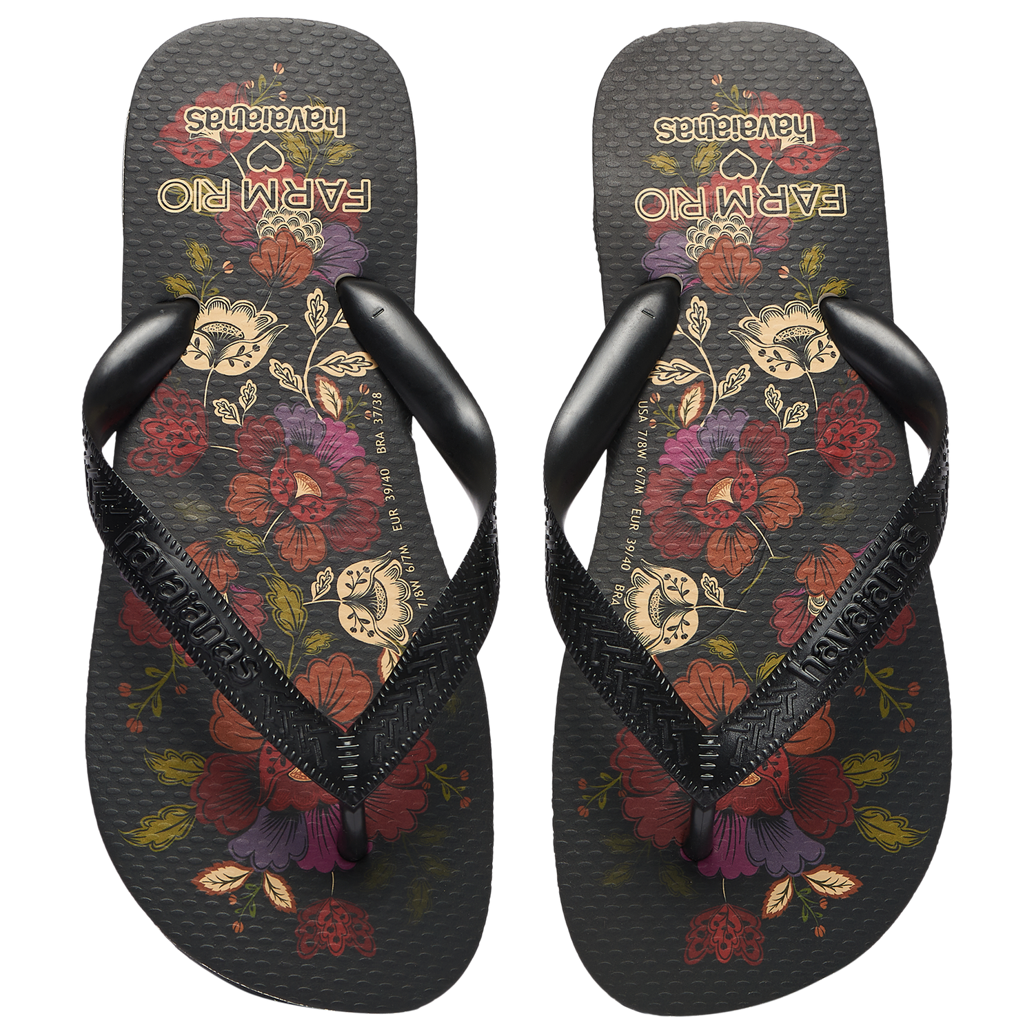 Havaianas Farm Rio Sandals - Women's - Black